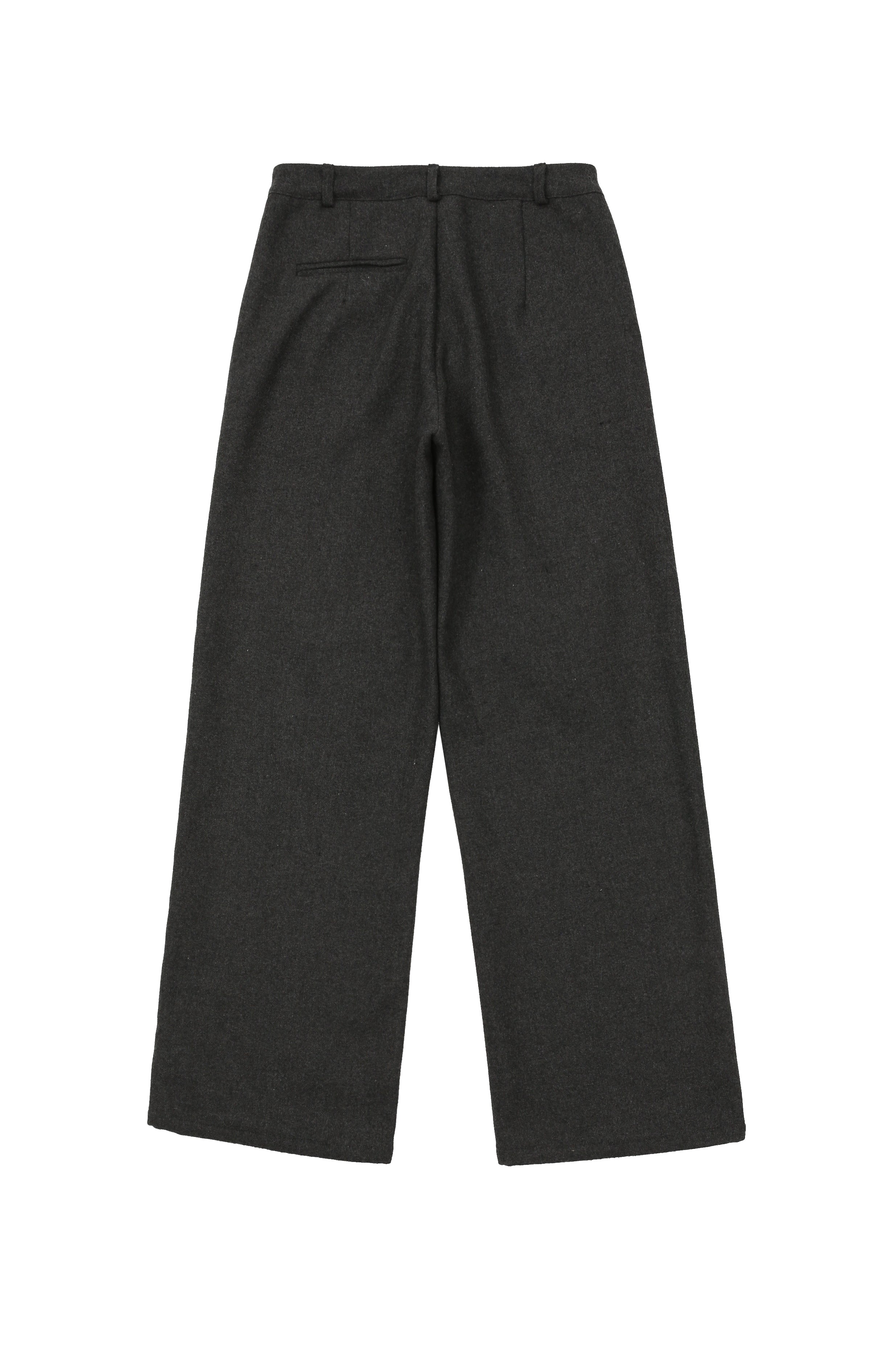 WOOL RIVET PANTS_CHARCOAL