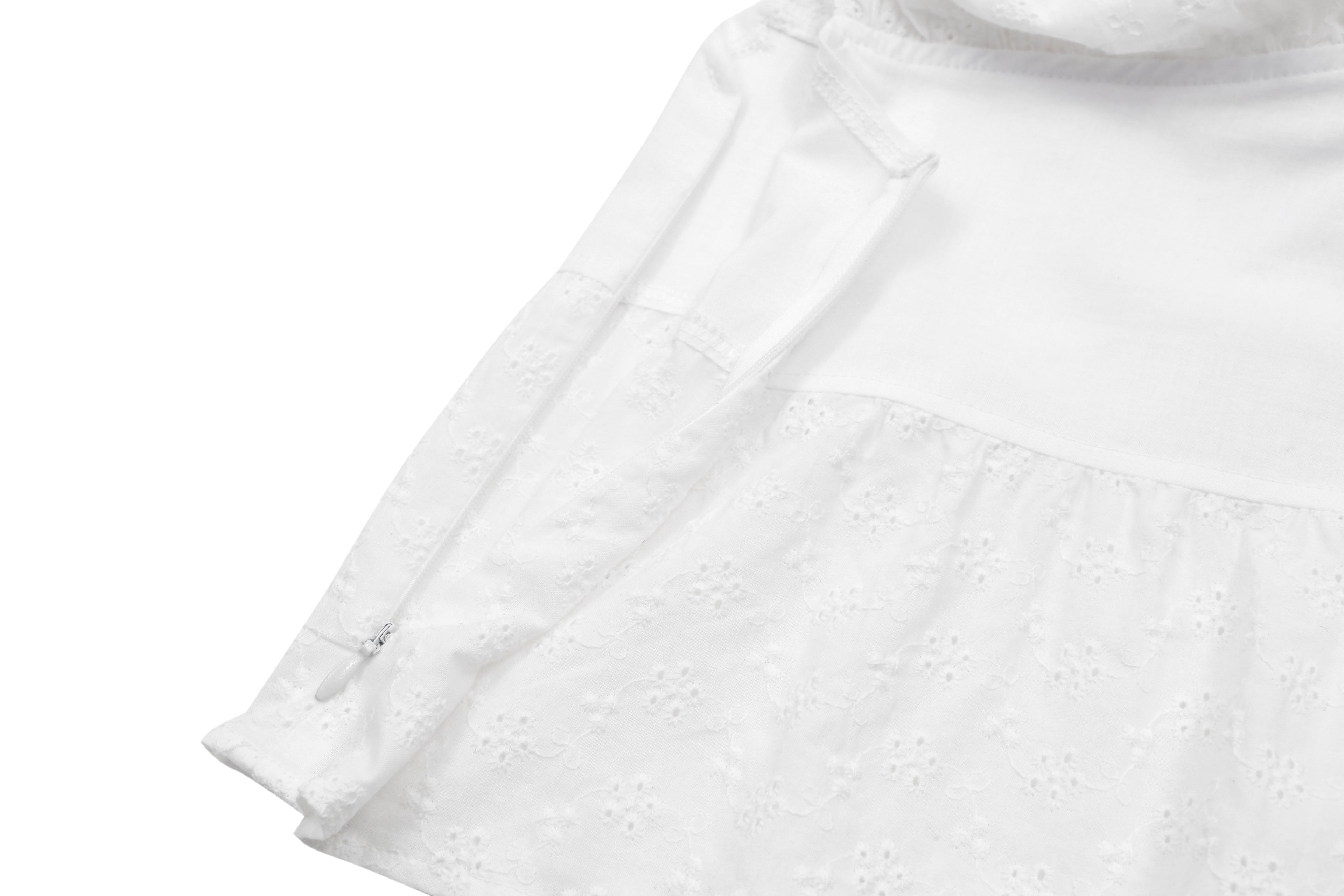 ASURA, BLOUSE MANCHES BOUFFANTES_BLANC