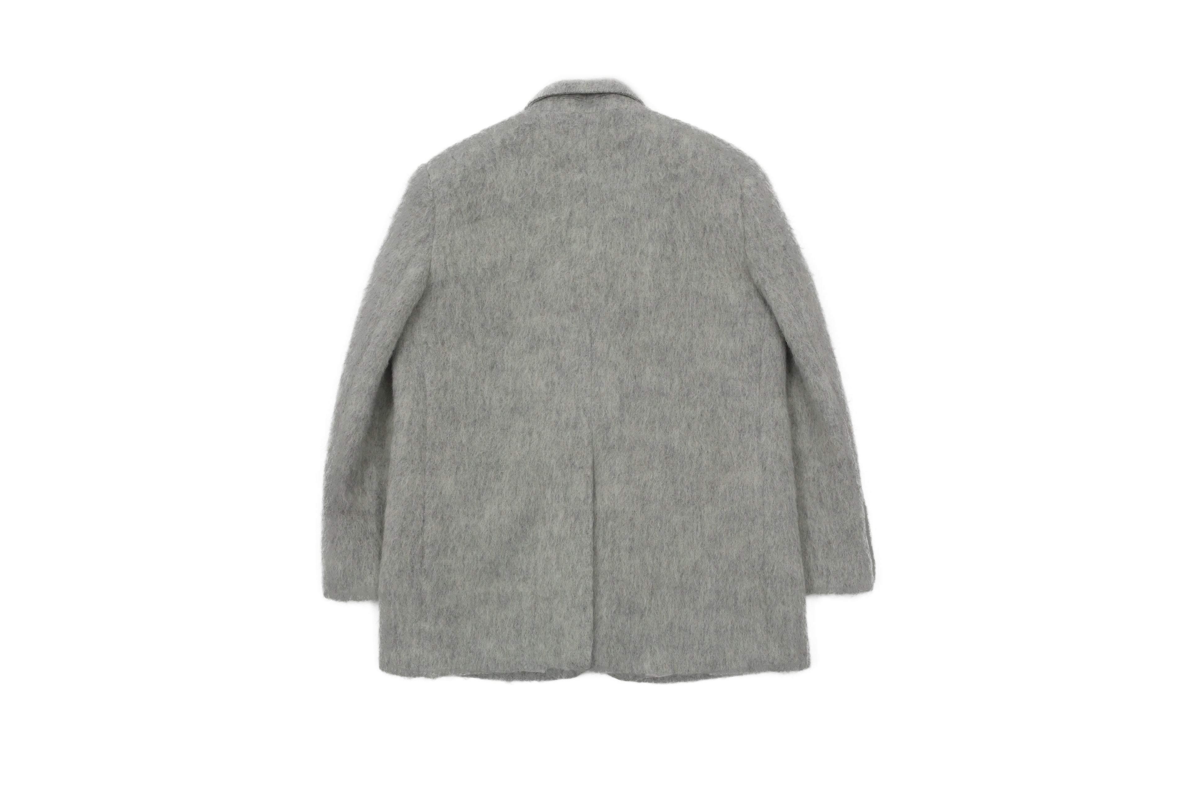 MOHAIR WOOL JACKET_LIGHT MELANGE