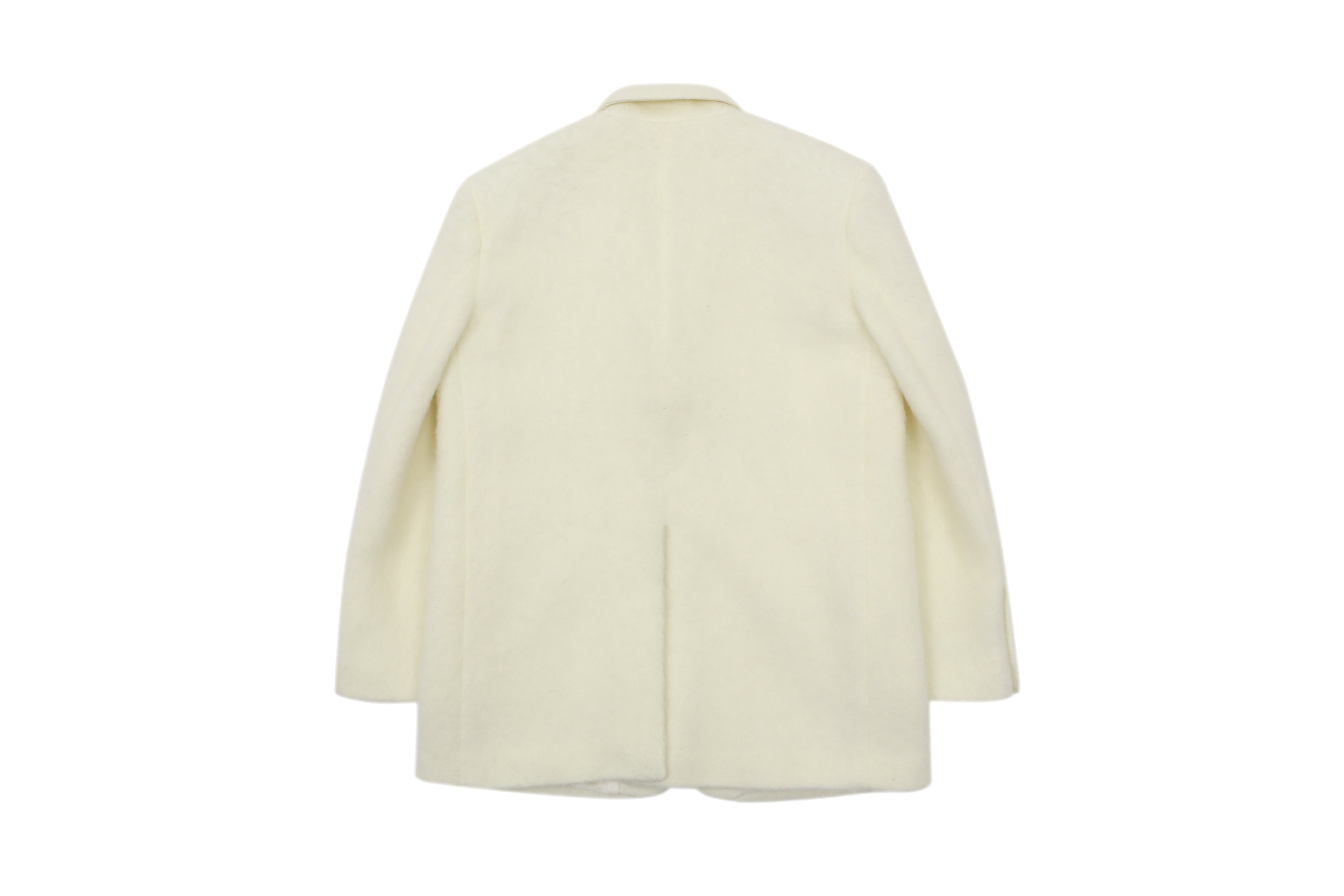 MOHAIR WOOL JACKET_IVOIRE