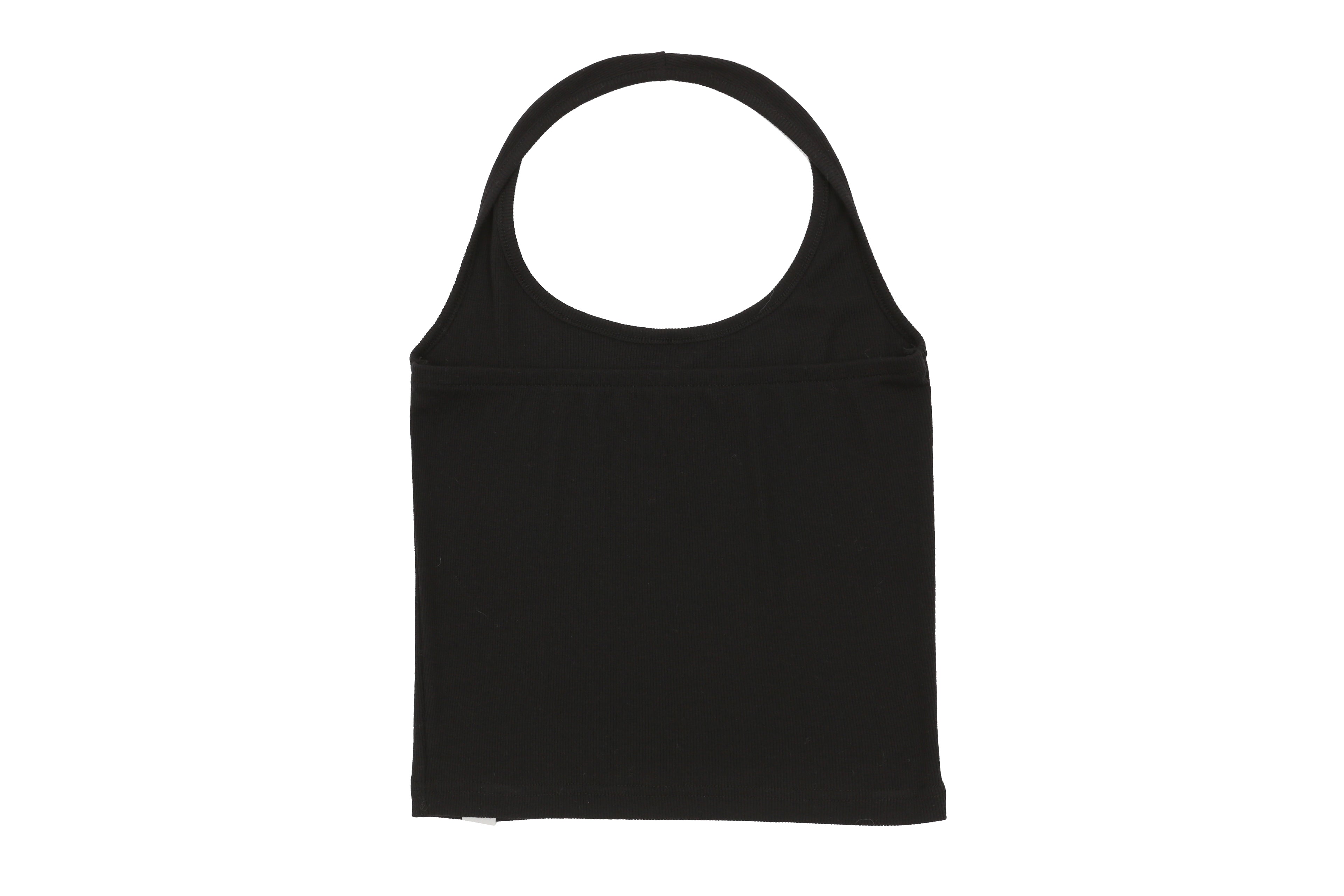 AS BASIC HALTER SLEEVELESS_BLACK