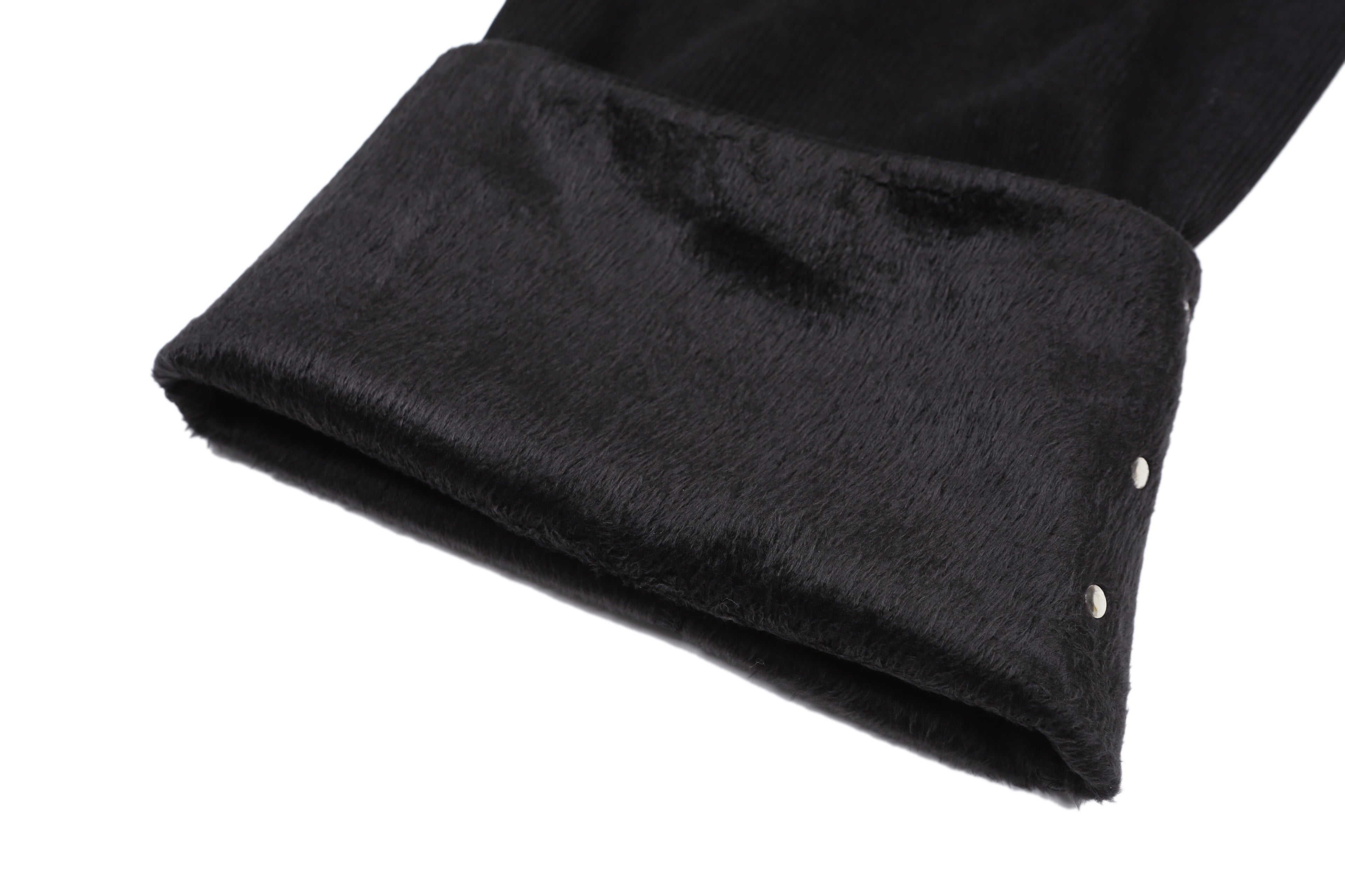 PANTALON COURBÉ EN VELOURS CÔTELÉ_NOIR