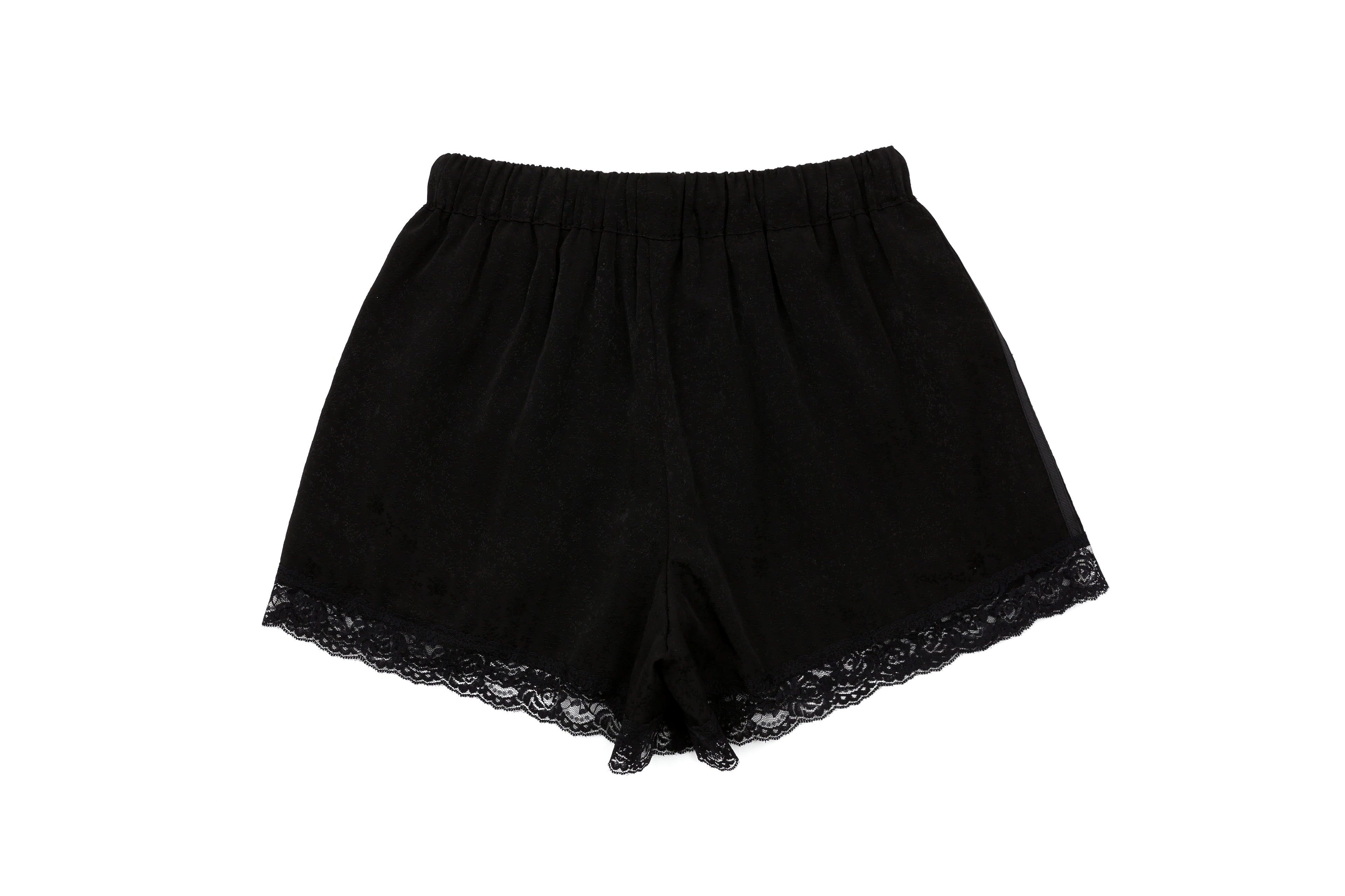 ASURA, SHORT EN DENTELLE_NOIR