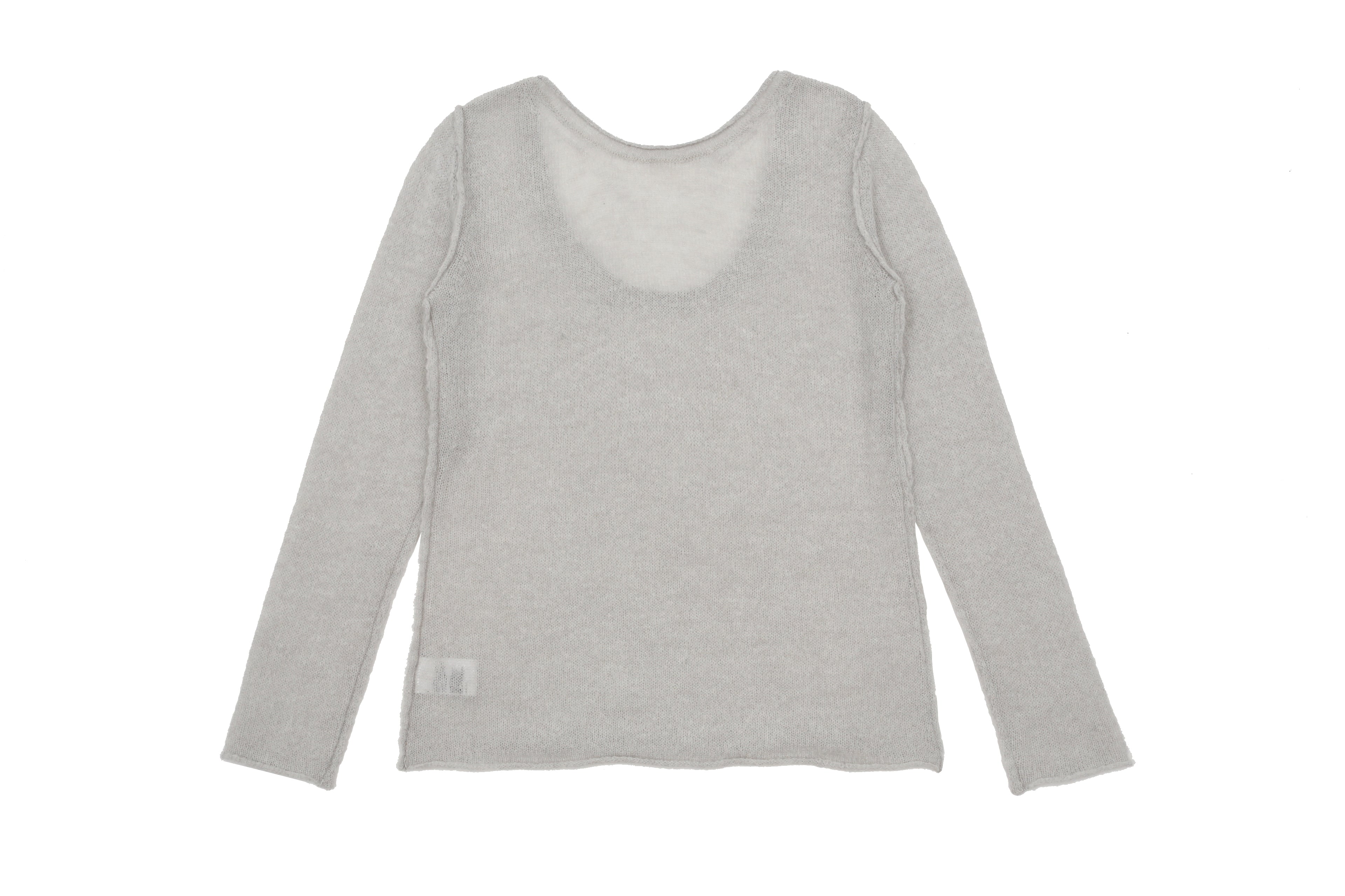 2-WAY ALPACA KNIT_LIGHT GREY