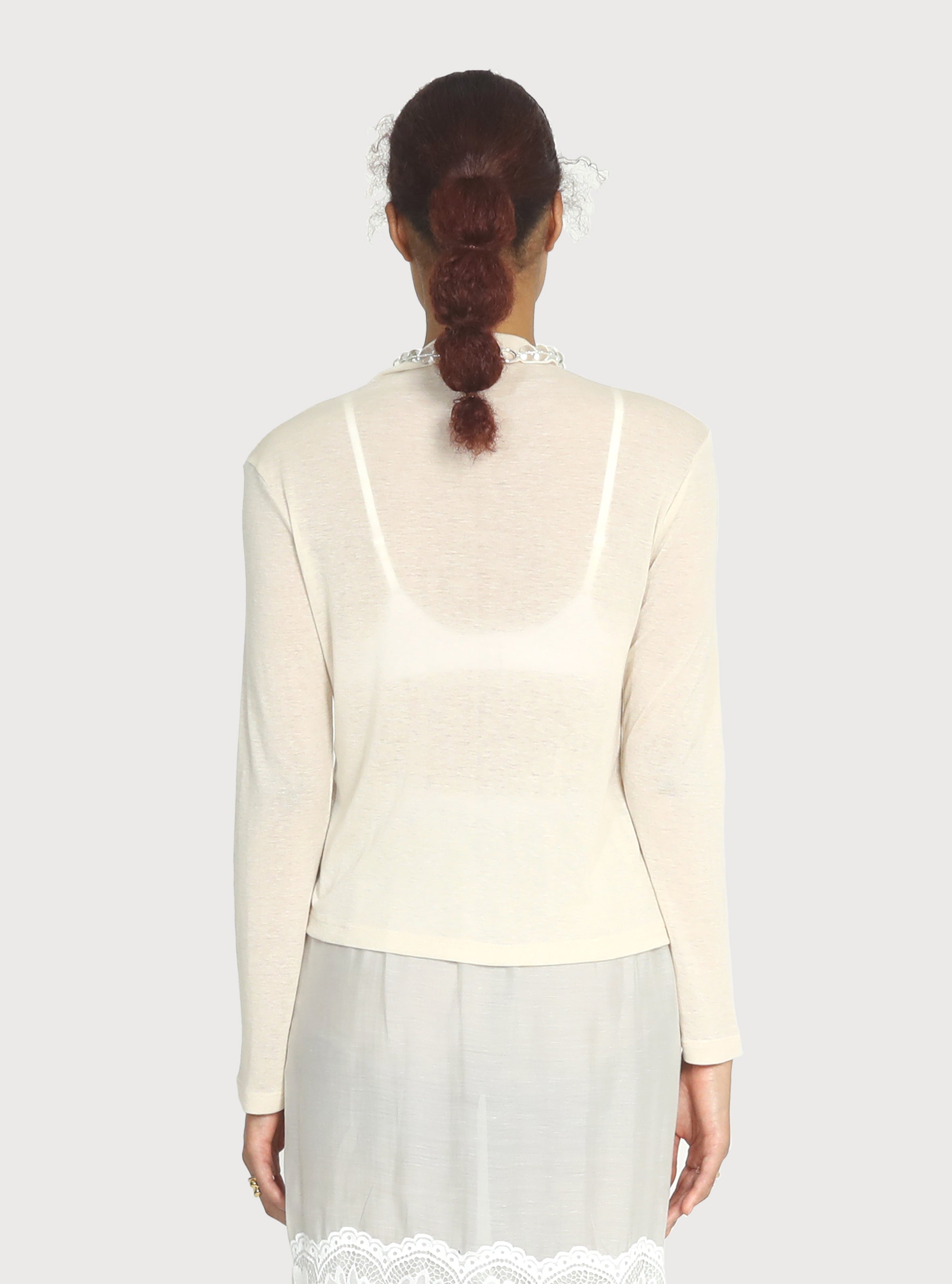 MERINO LAYERING TOP_CREAM