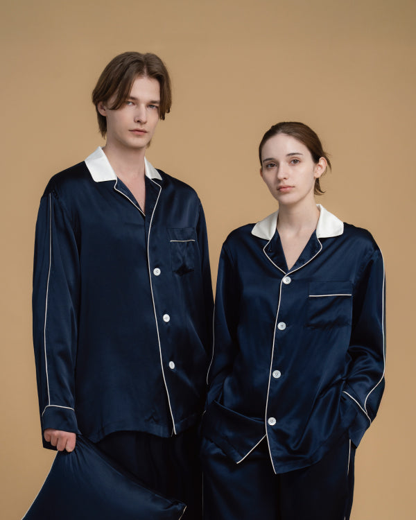 Nautical Dream Silk Pajamas