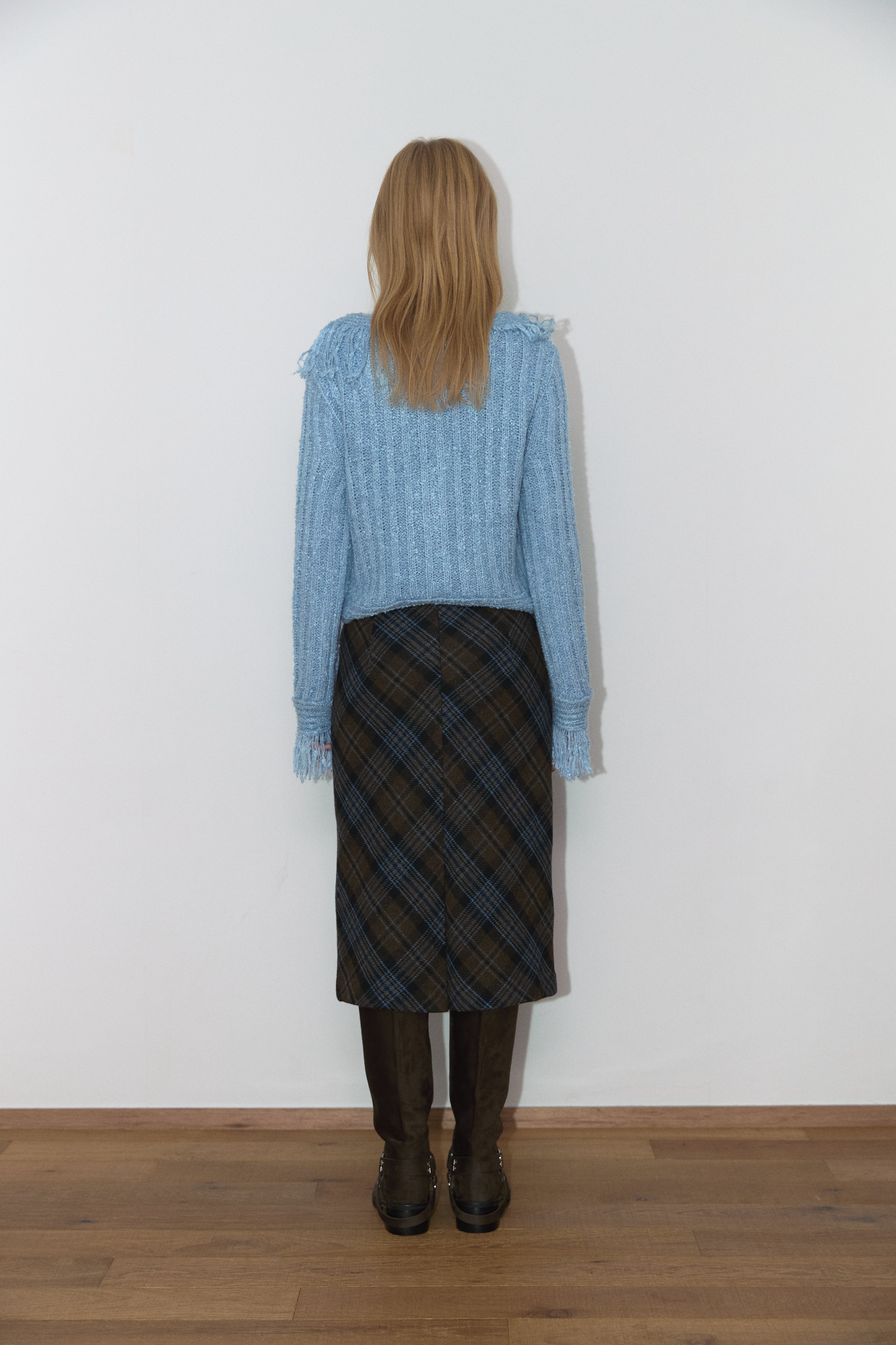 HAILEY TASSEL CARDIGAN_SKYBLUE