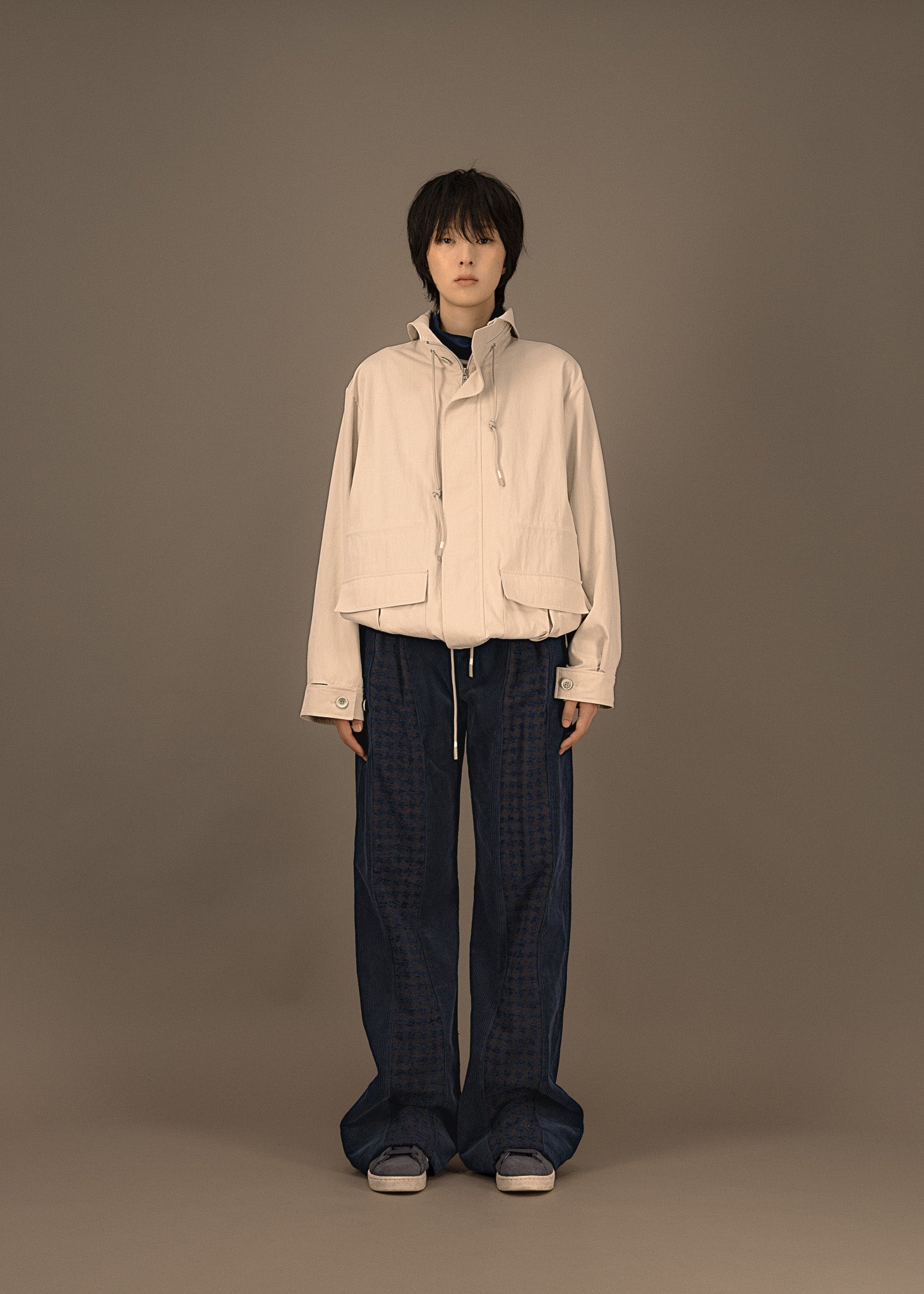 SHRUBBERY PANTS_BLEU ARDOISE