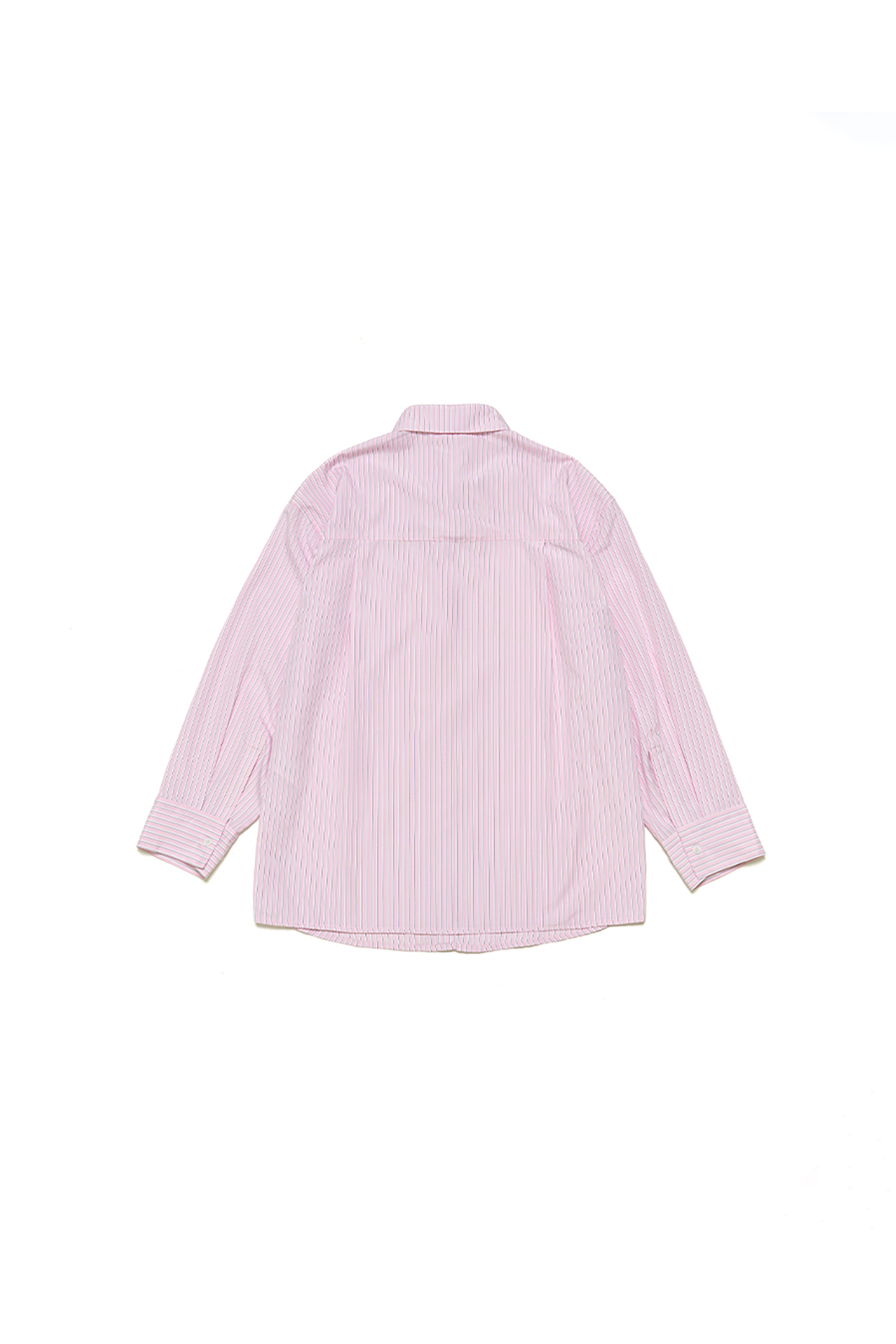 MULTI STRIPE COTTON SHIRTS_PINK