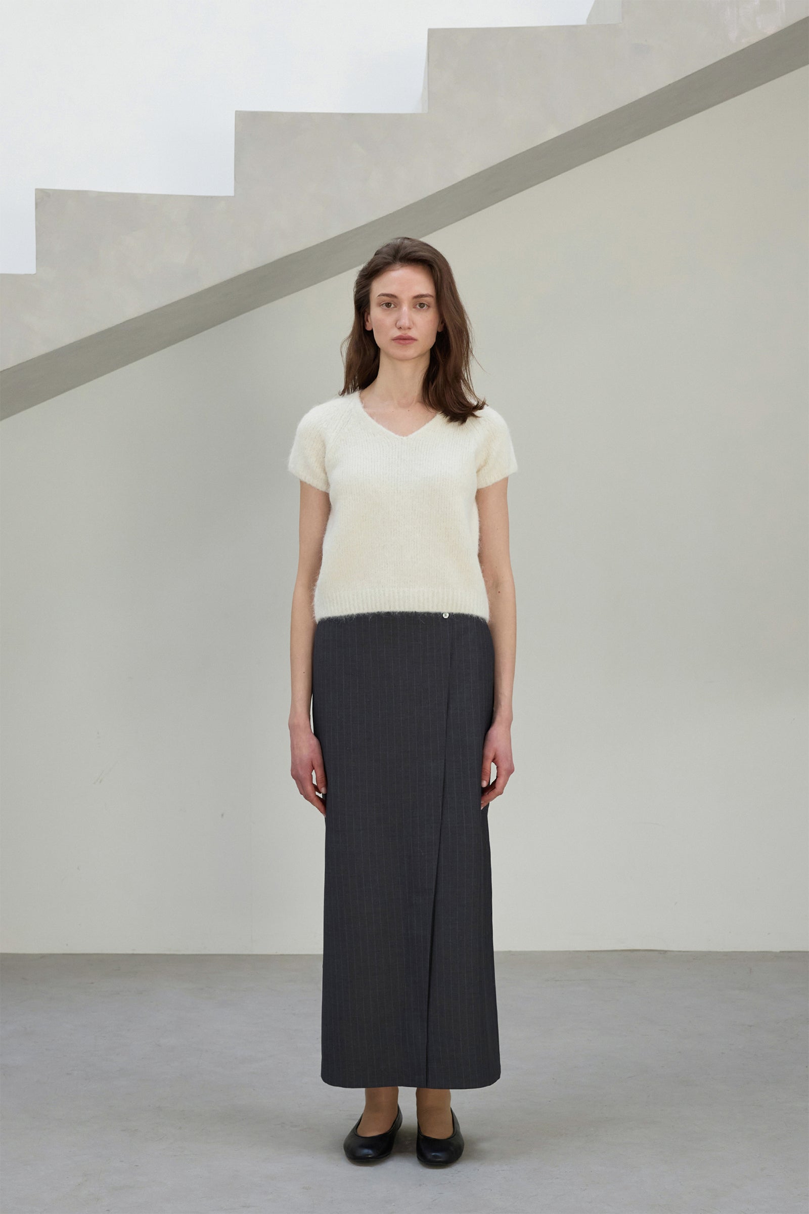  MONT SHORT SLEEVE KNIT_IVORIE