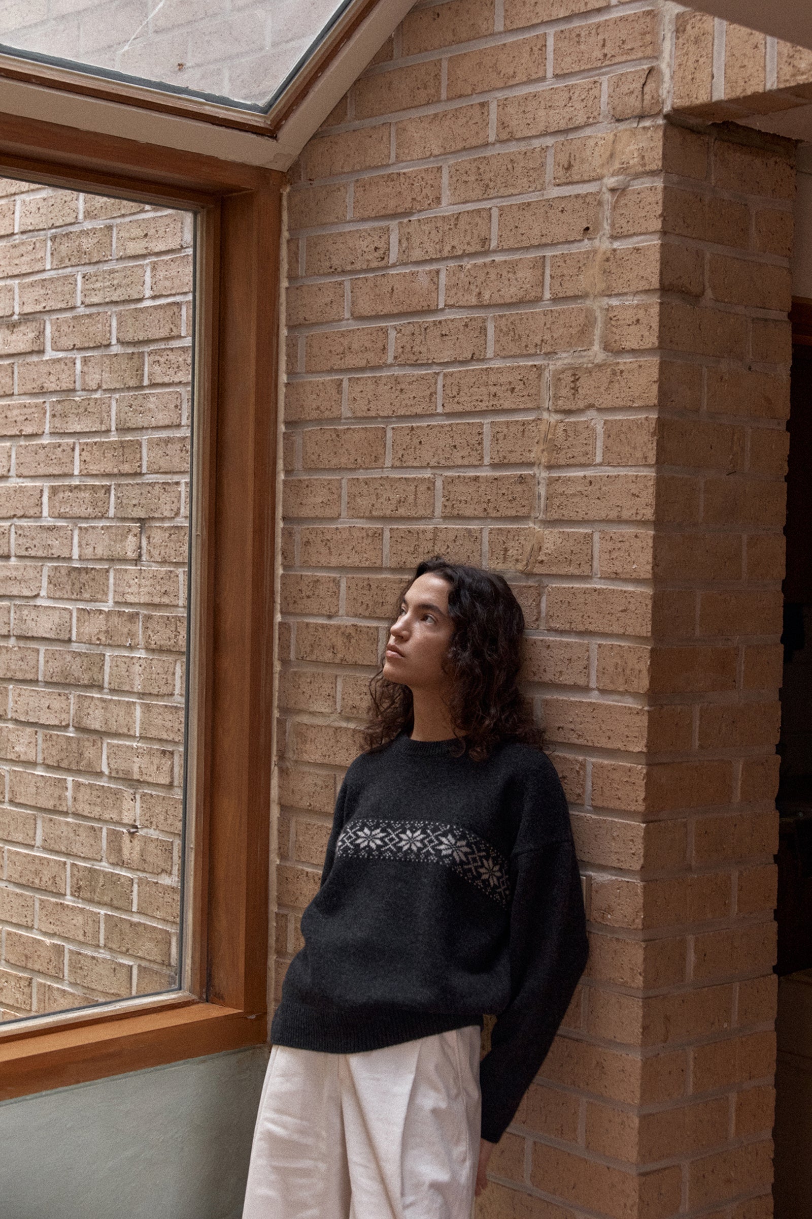 NORDIC WOOL KNIT_CHARCOAL