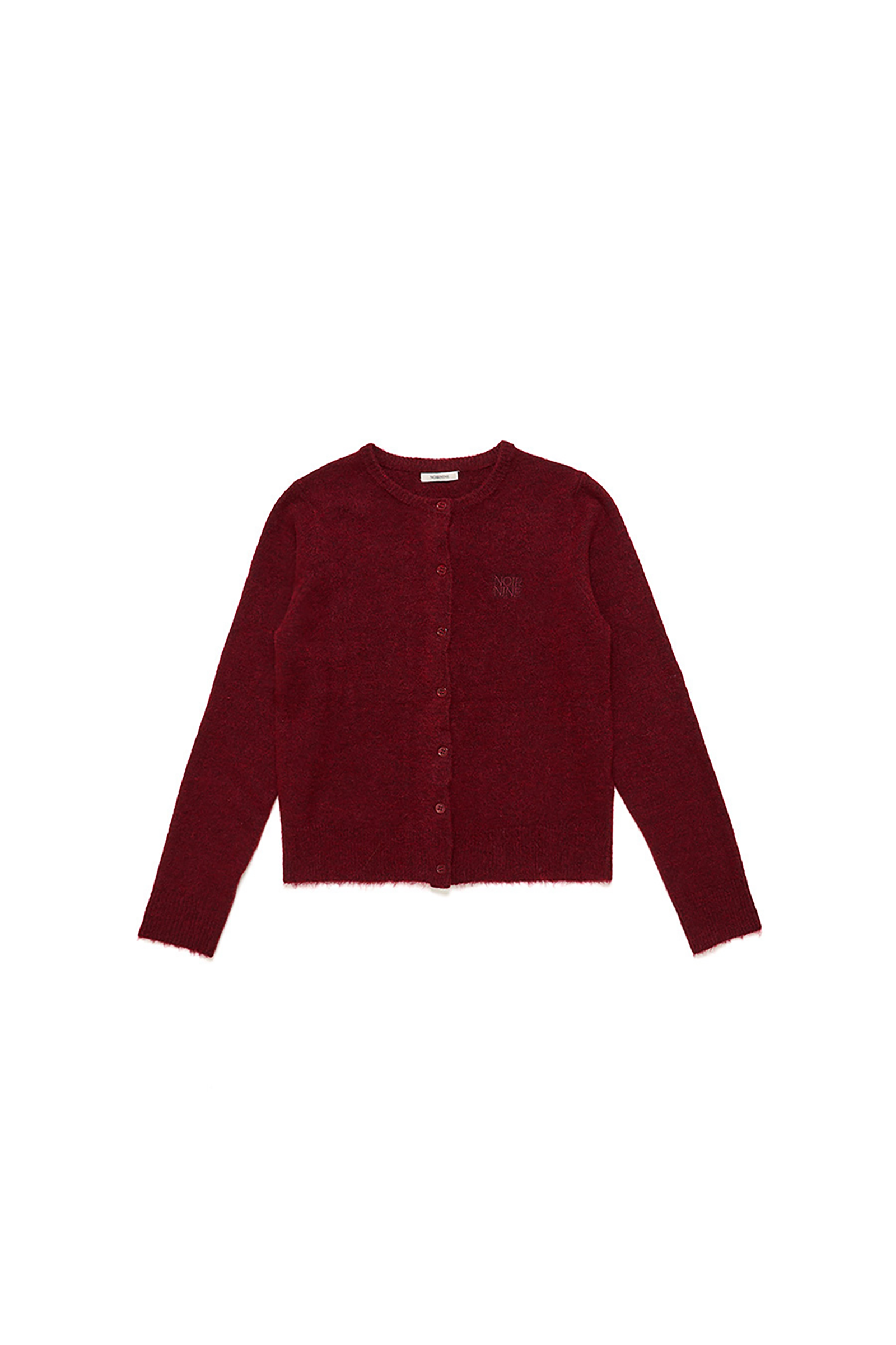 WOOL BLENDED CARDIGAN_RED