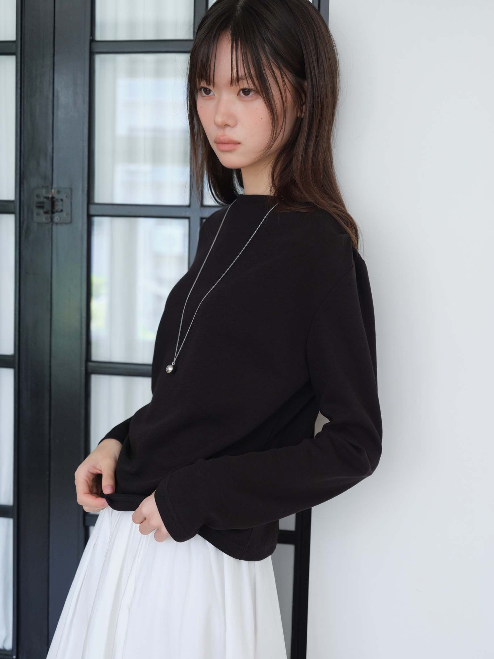 SLIM BOAT T-SHIRT_BLACK