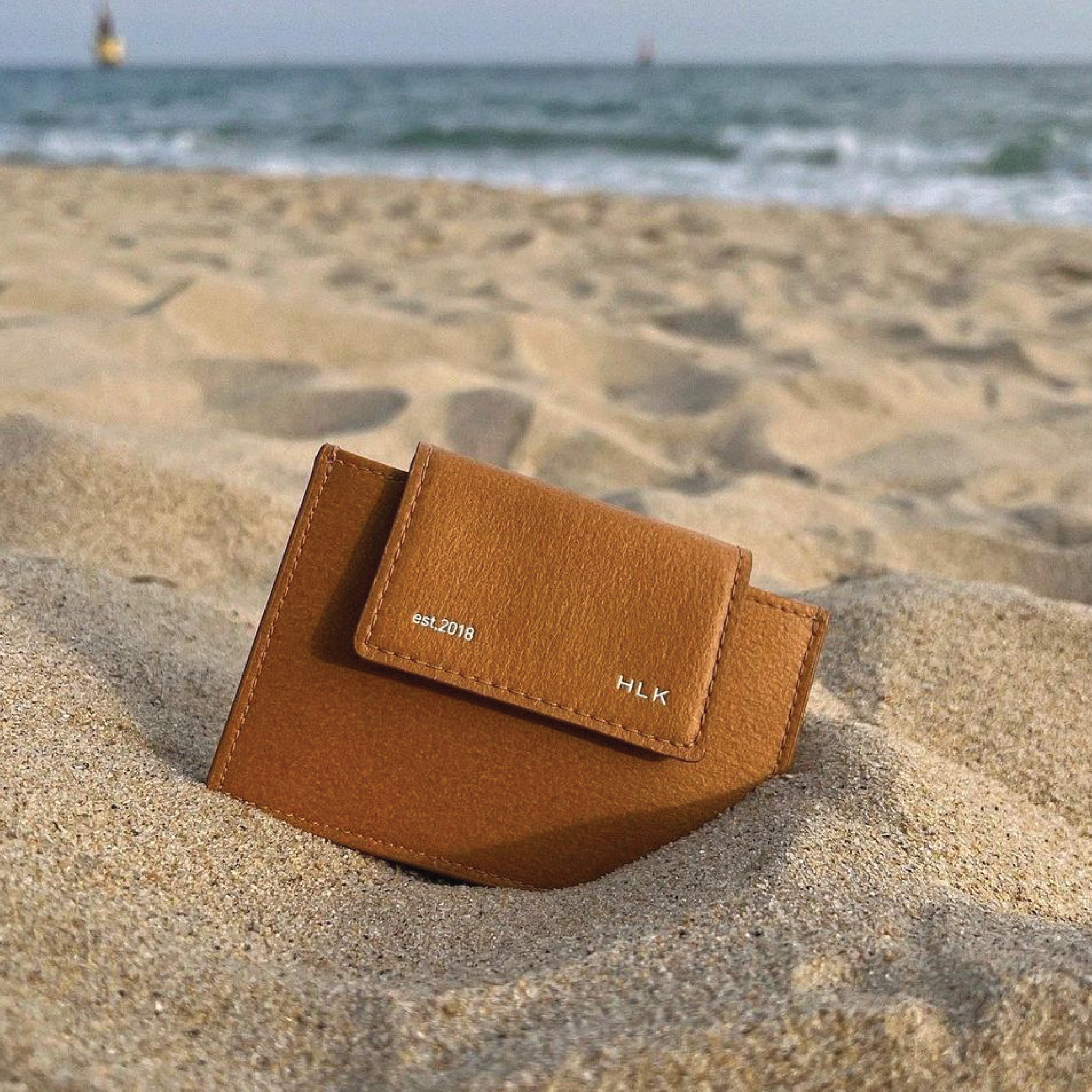 SAMI FLIP WALLET_CAMEL