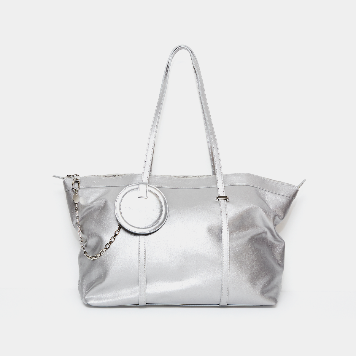 UNNI TOTE BAG_SILVER