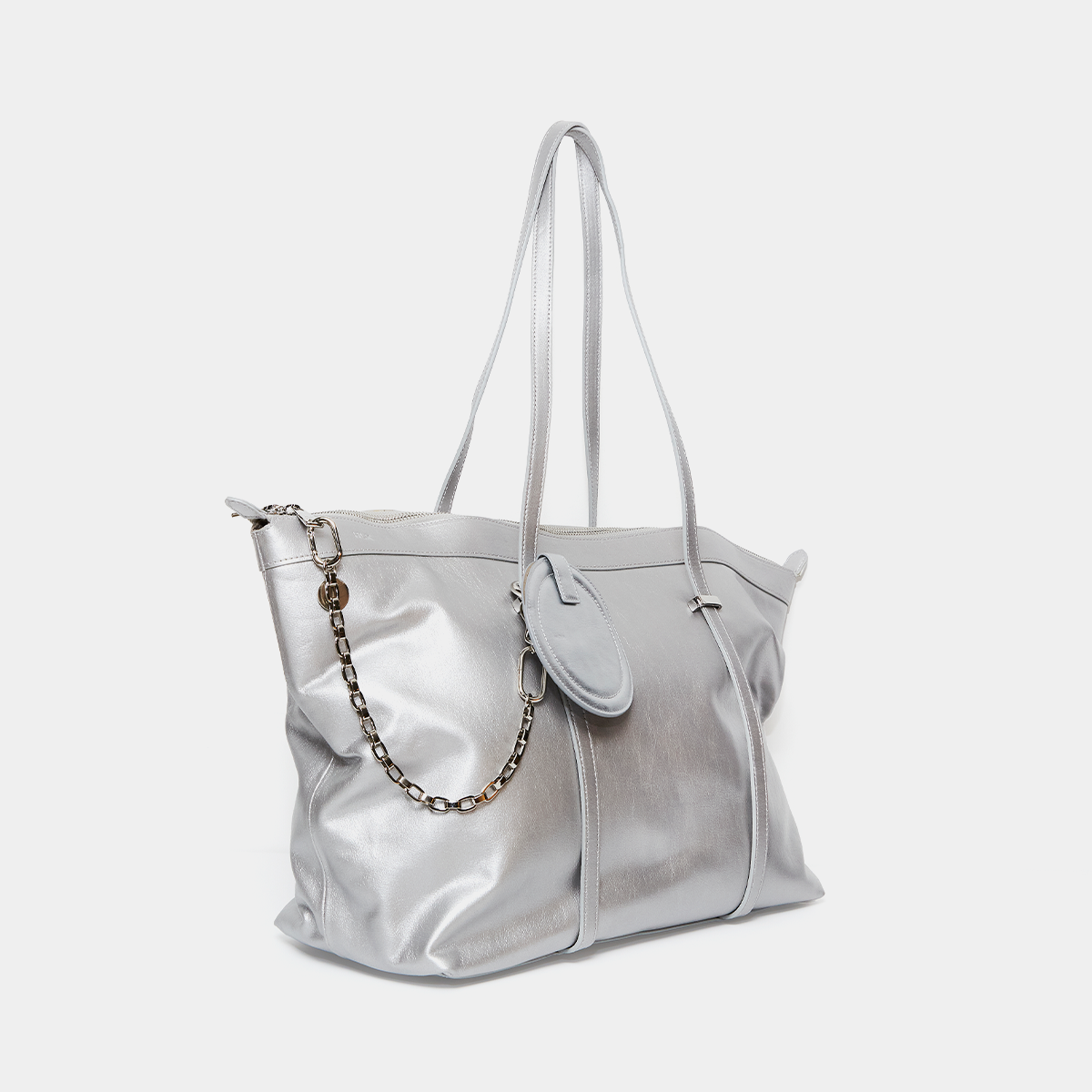 UNNI TOTE BAG_SILVER