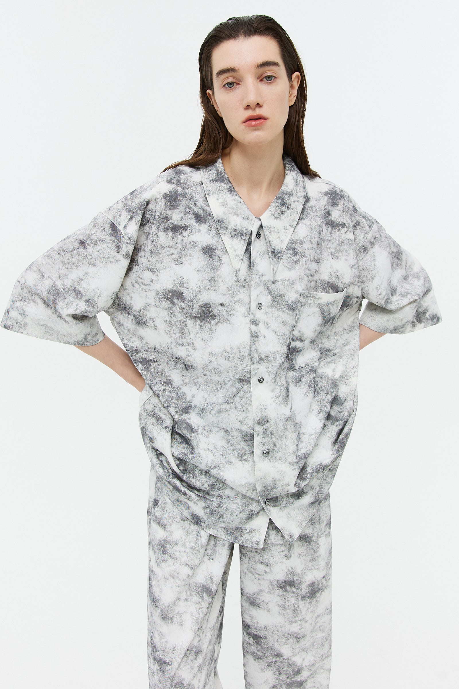 CHEMISE LUNE_GRIS