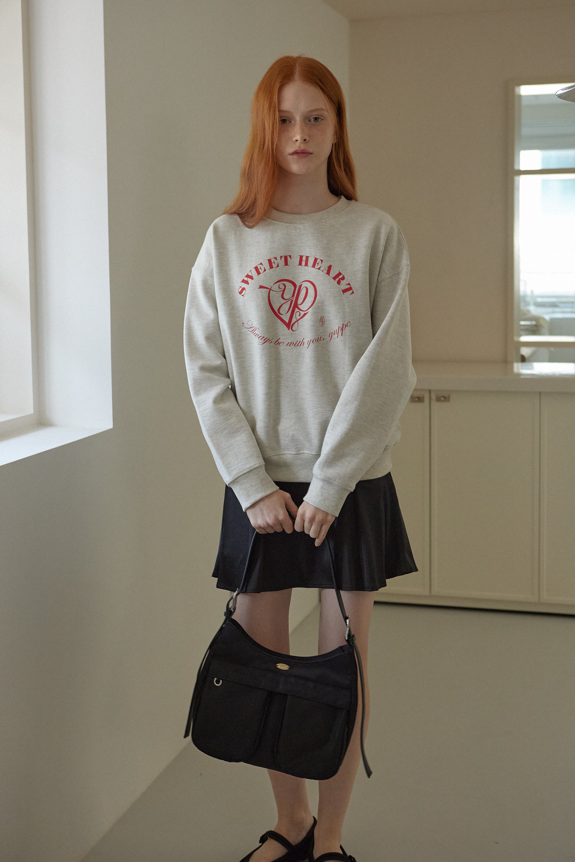 HEART SWEATSHIRT_OATMEAL