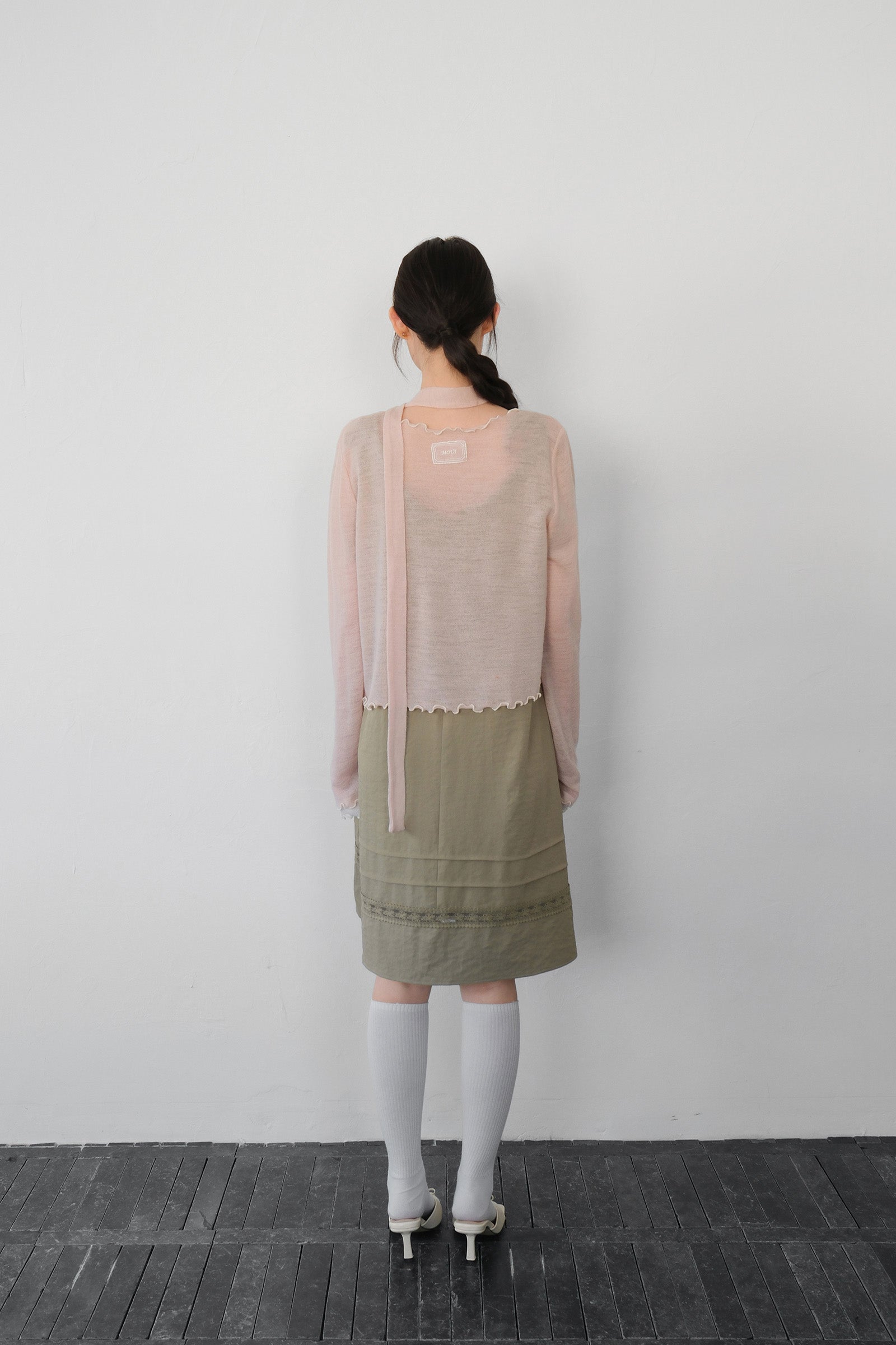 MOUI MUSK CARDIGAN_PINK