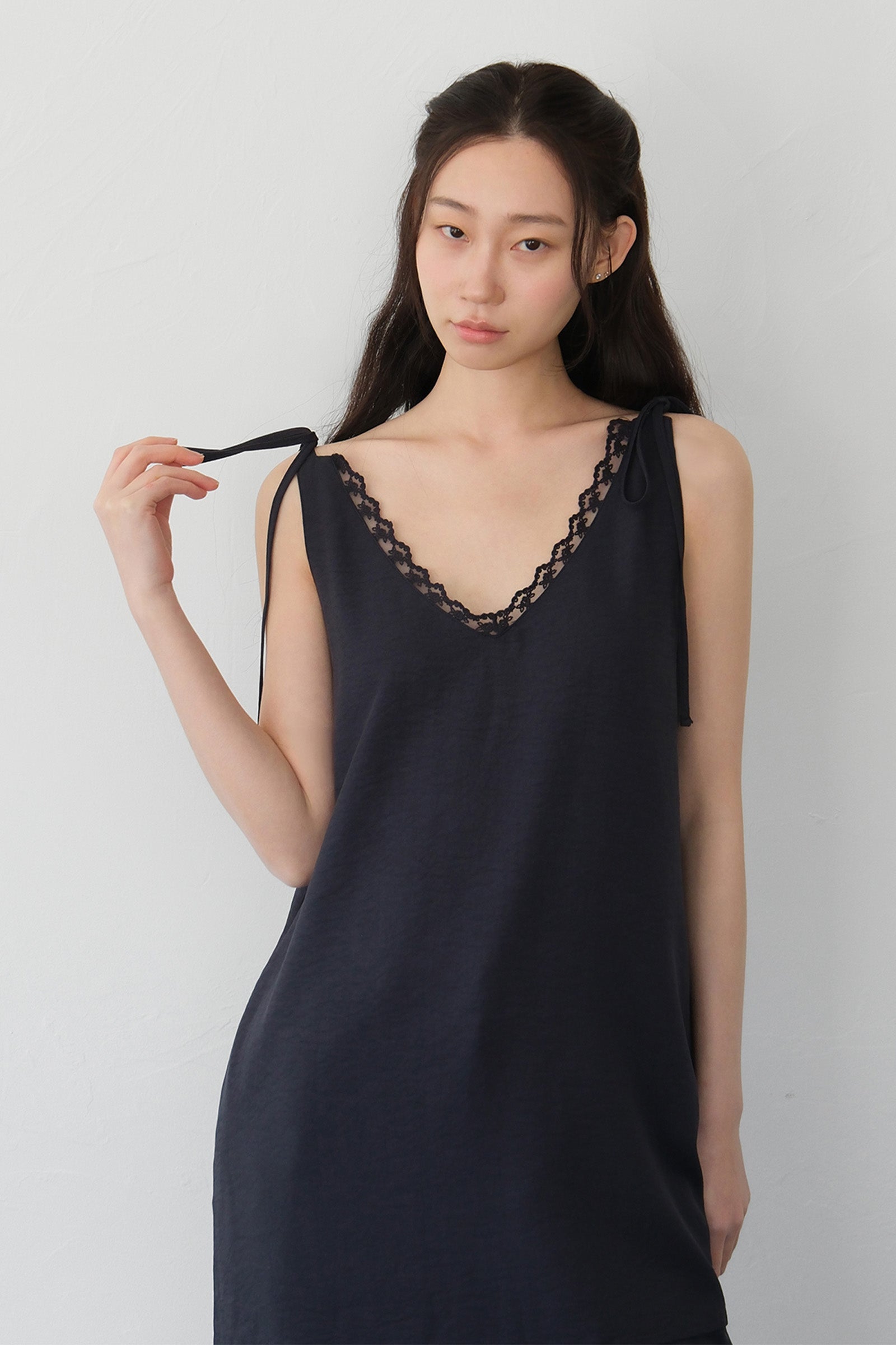 MOUI JAZZ SLEEVELESS DRESS_NAVY