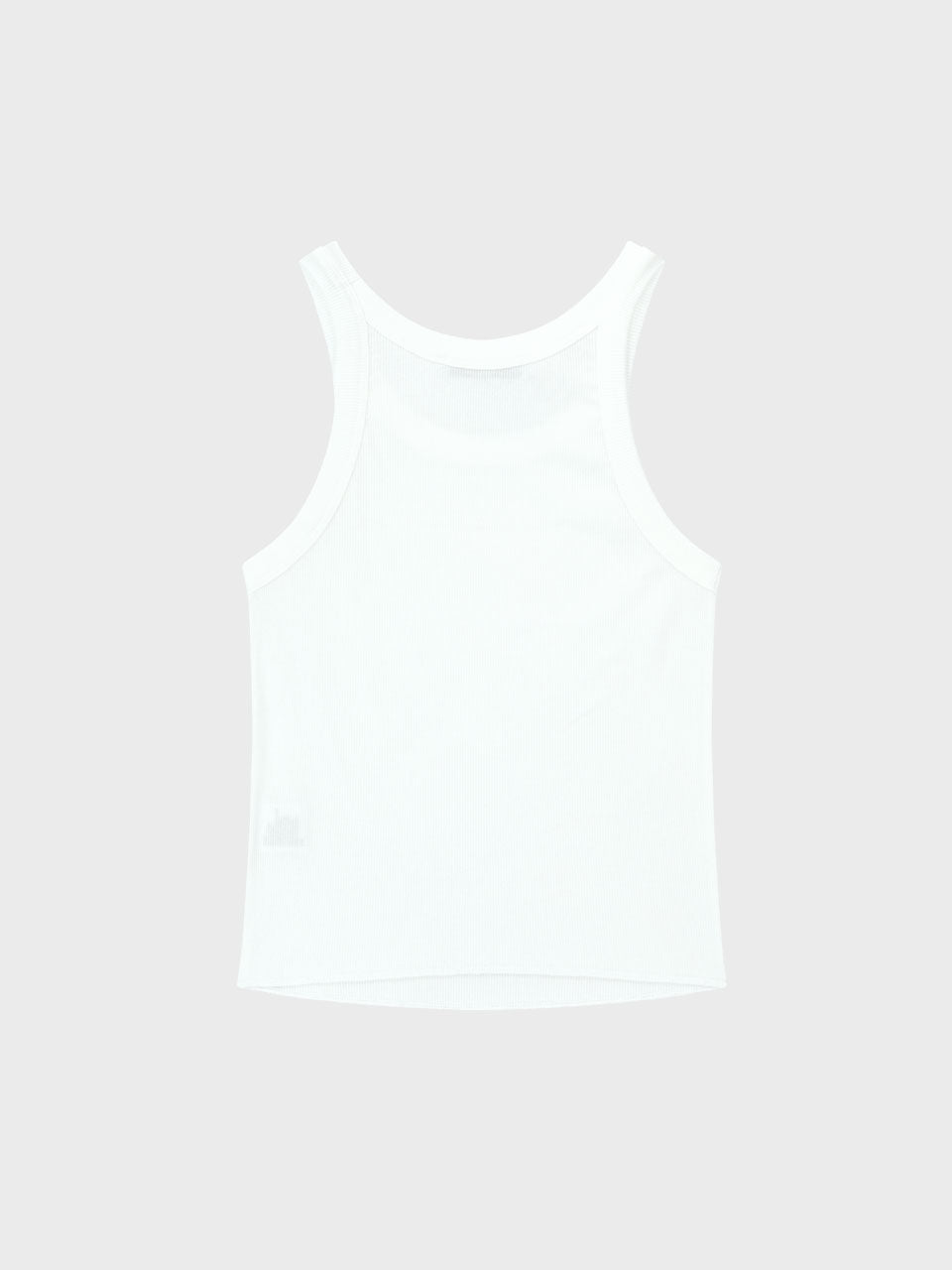 COTTON SLEEVELESS TOP_BLANC