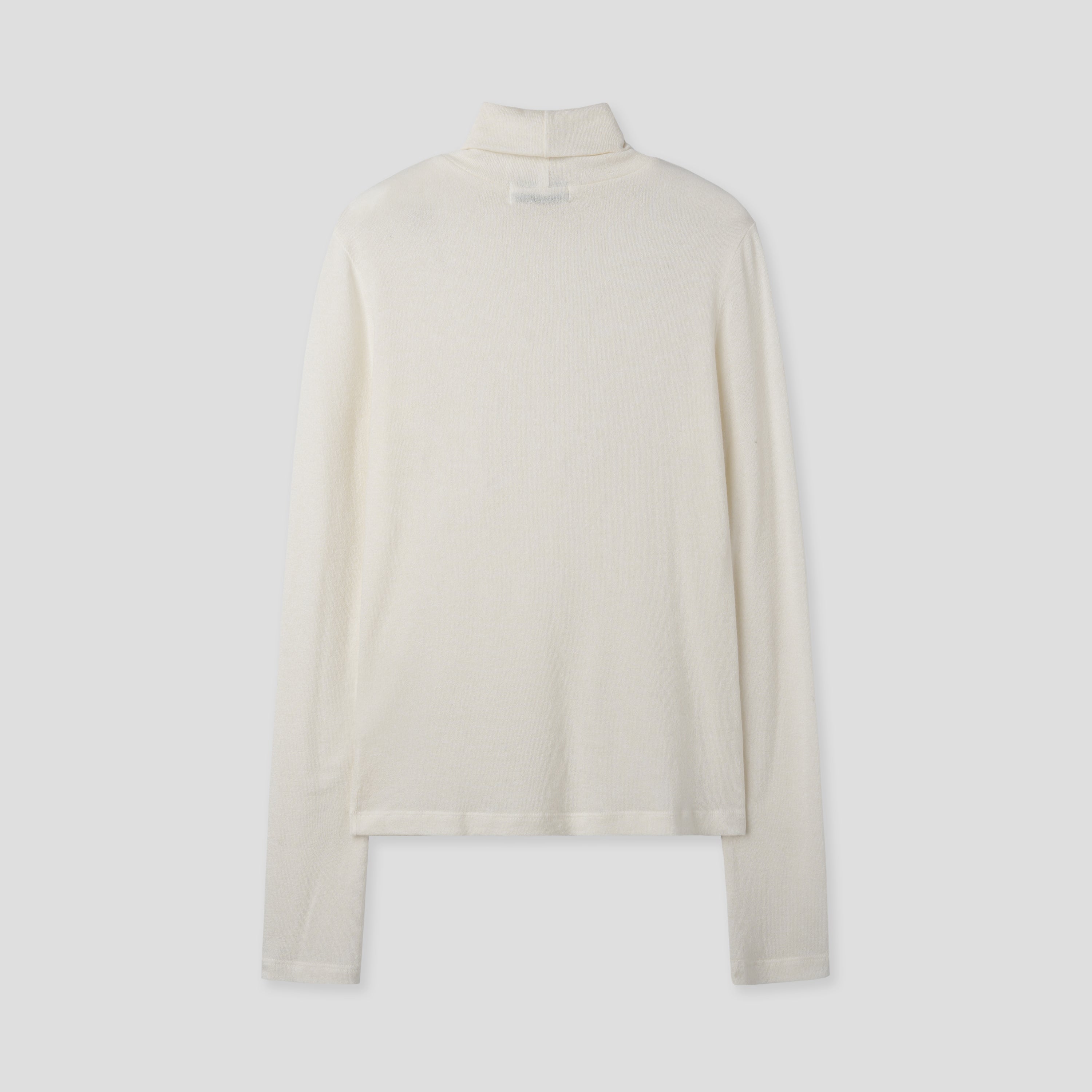 BASIC TURTLENECK T-SHIRT_IVORY