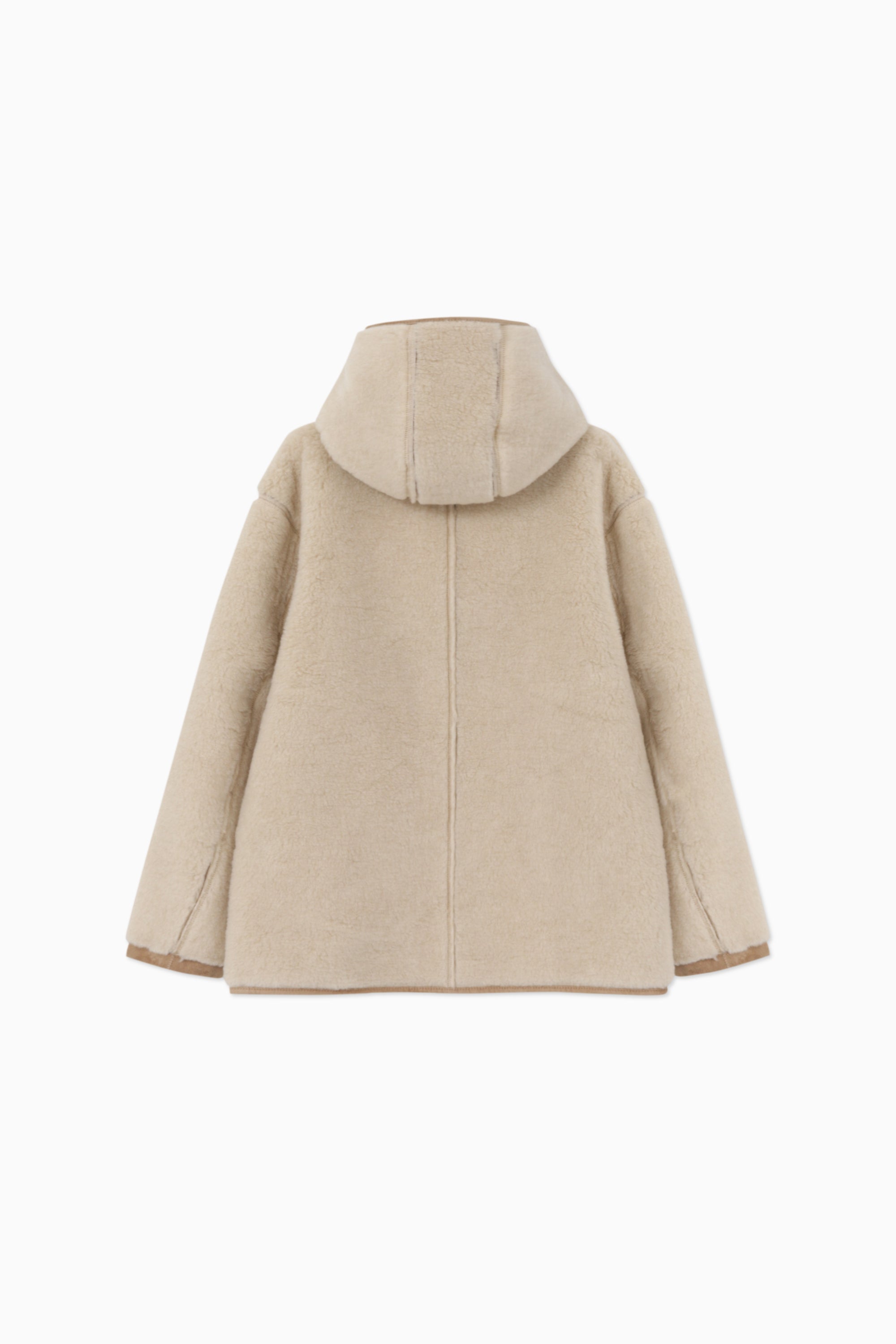 CHICO HOODED REVERSIBLE MUSTANG_BEIGE