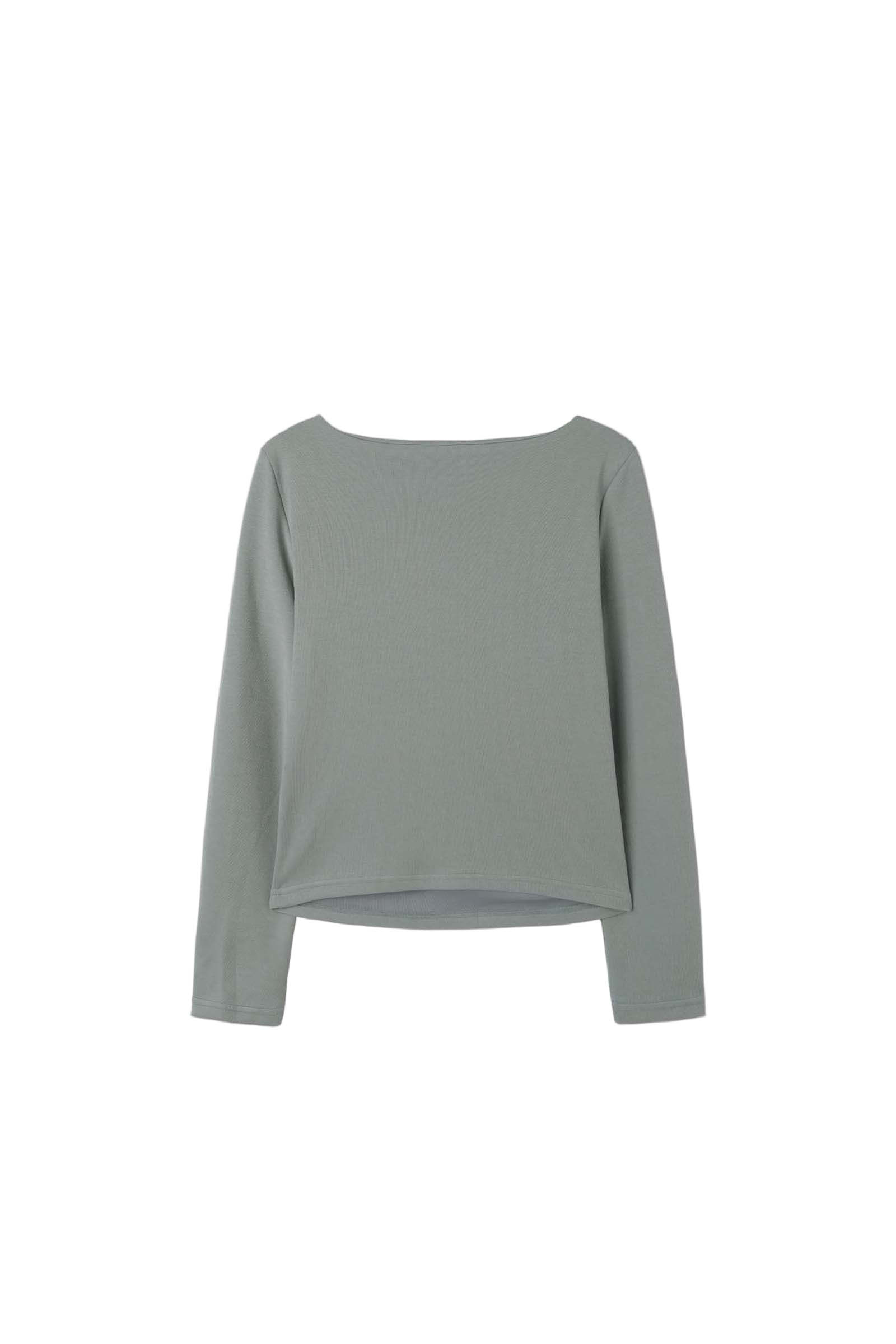 SLIM BOAT T-SHIRT_BLUE GRAY