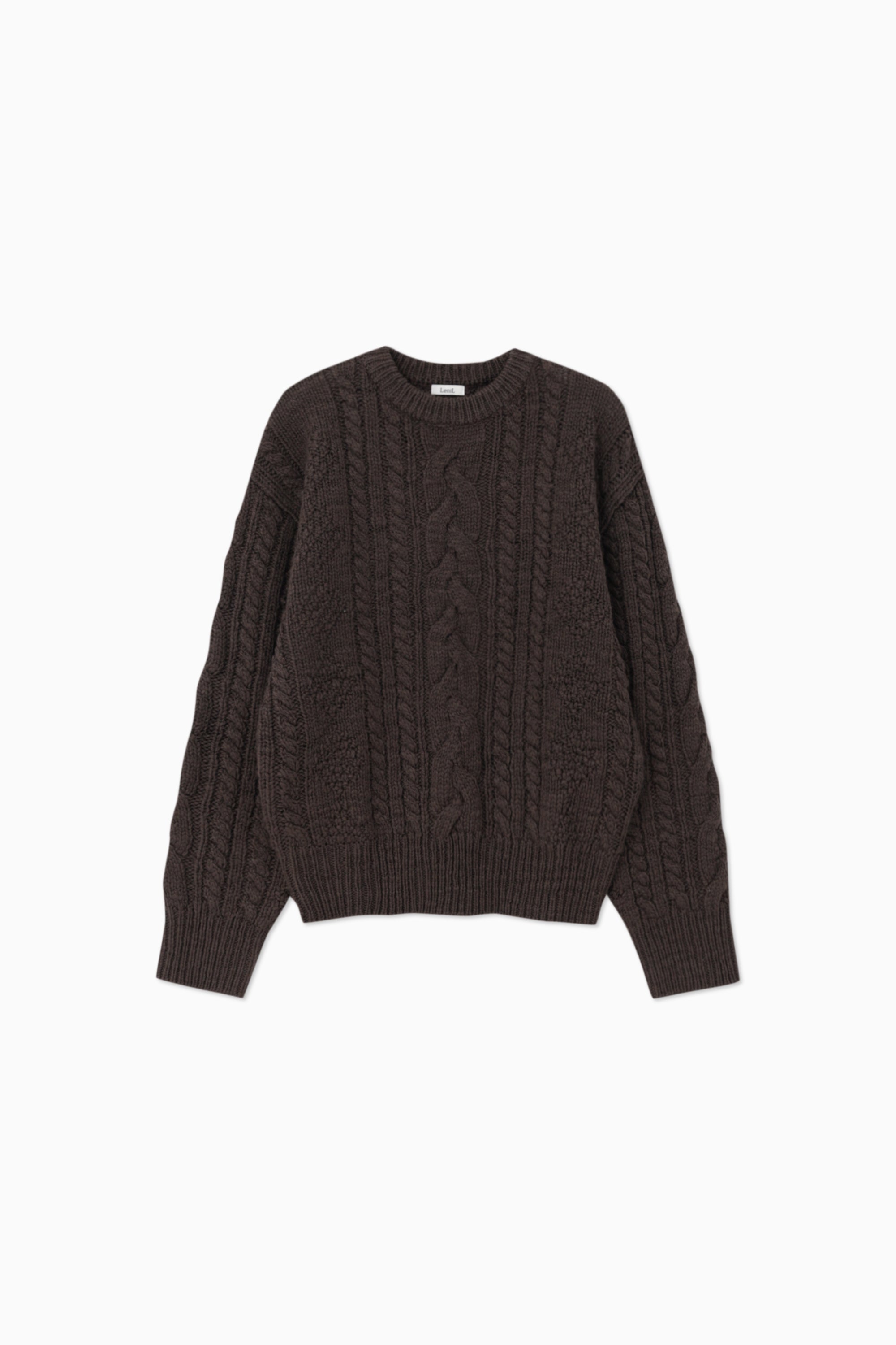 MONTGOMERY WOOL KNIT_BROWN