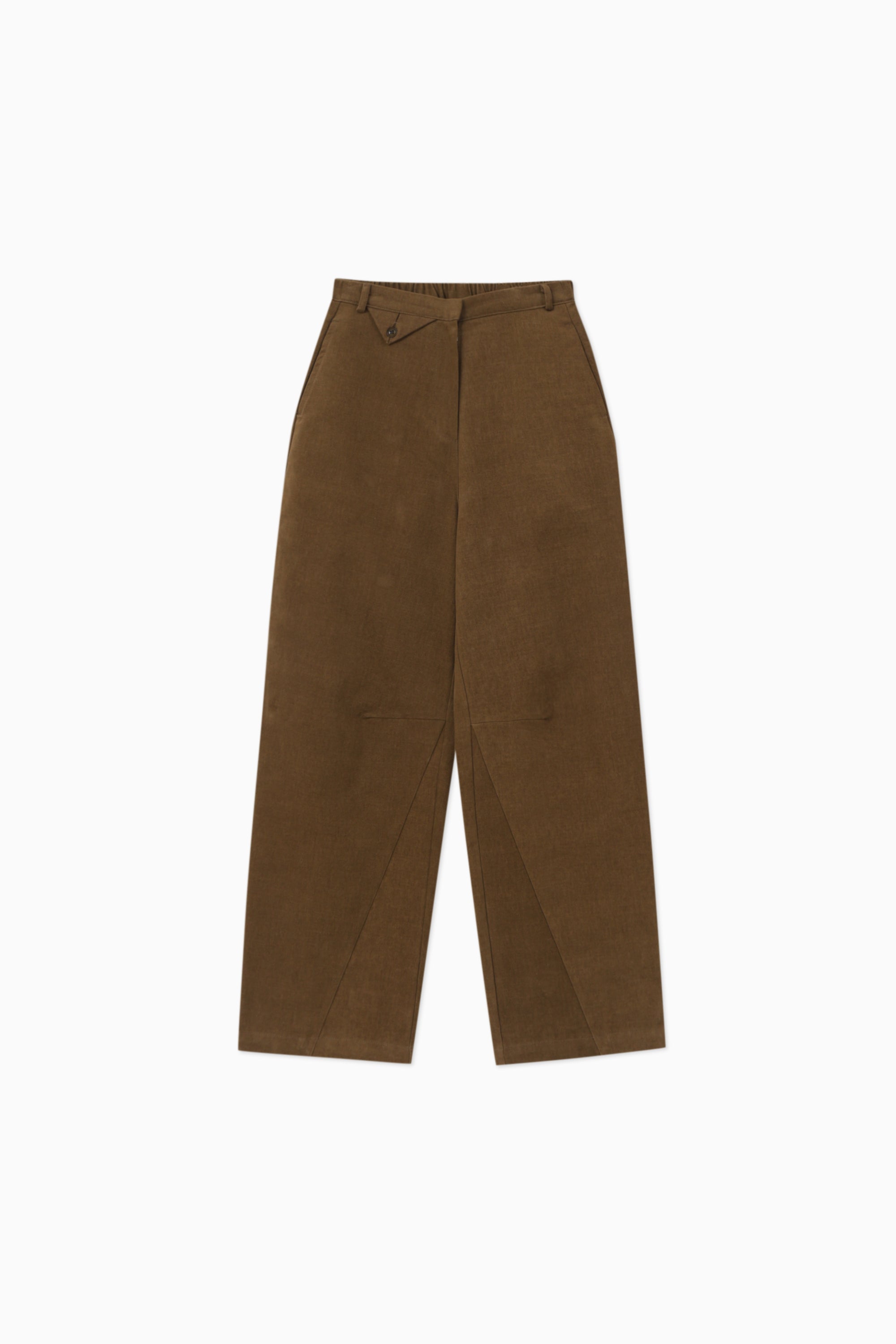 MOLTON PANTS_BROWN