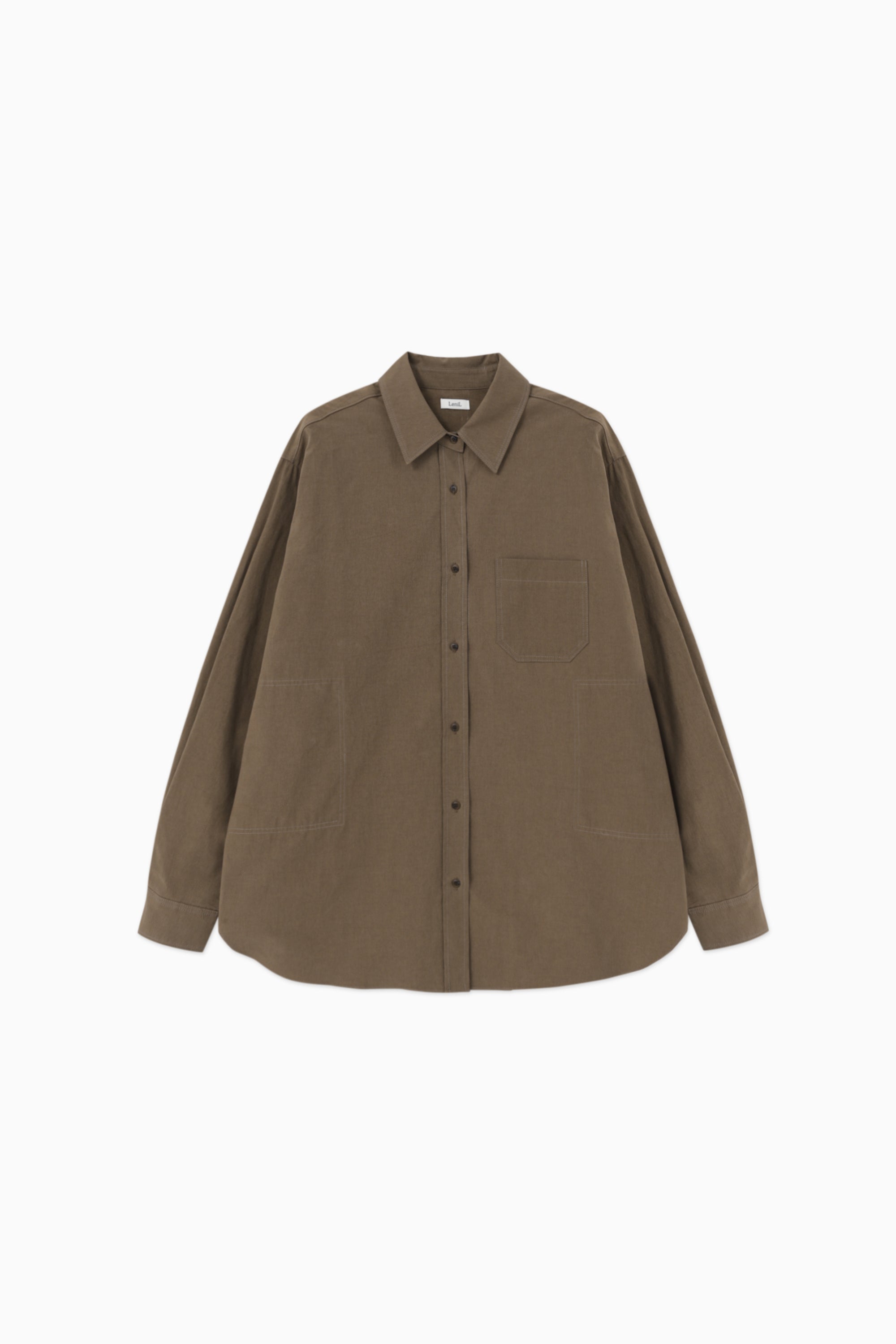 SUTTON SHIRT_BROWN