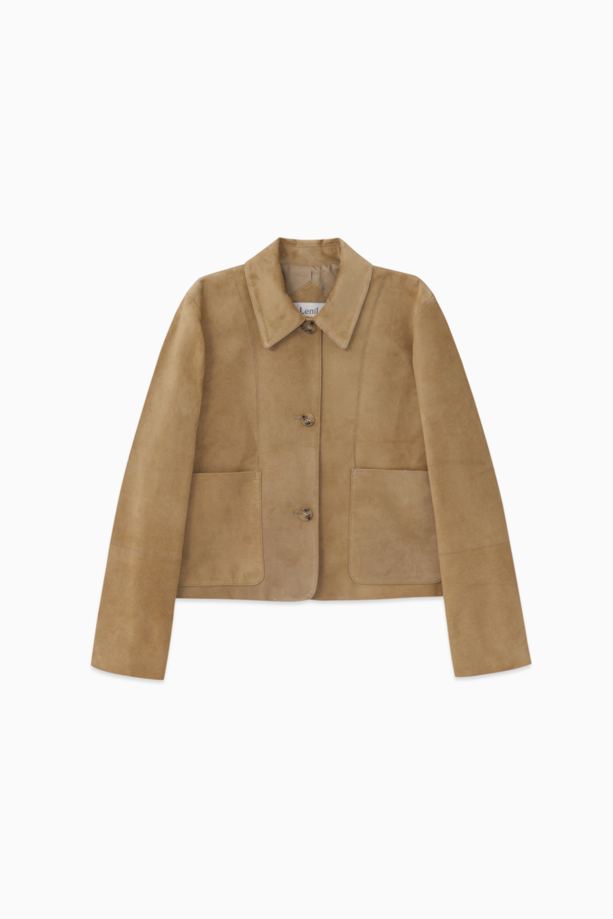 BAILEY SUEDE JACKET_CAMEL