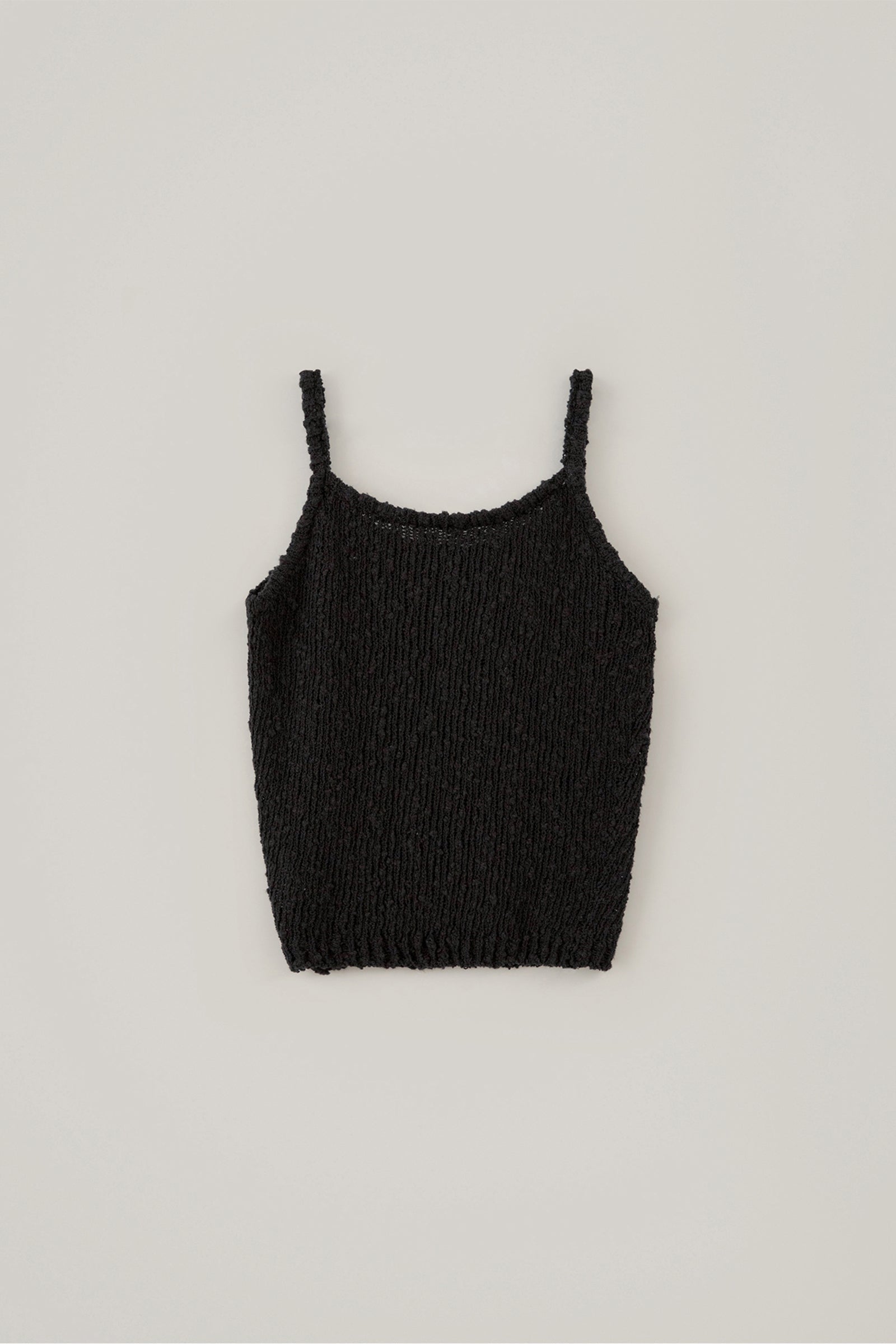 TOP EN MAILLE TEXTURÉE_NOIR