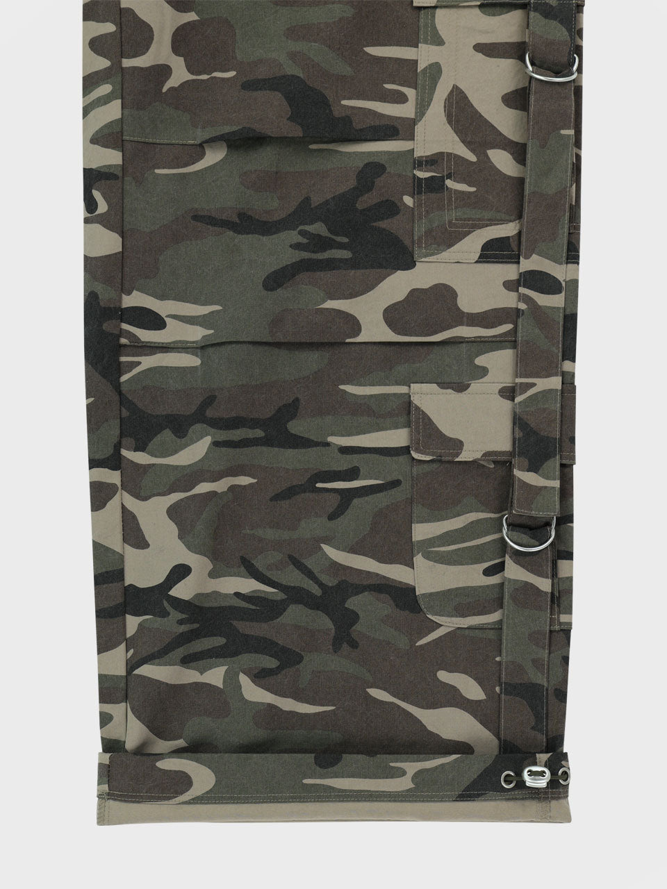 D-RING CARGO PANTS_CAMOUFLAGE BEIGE