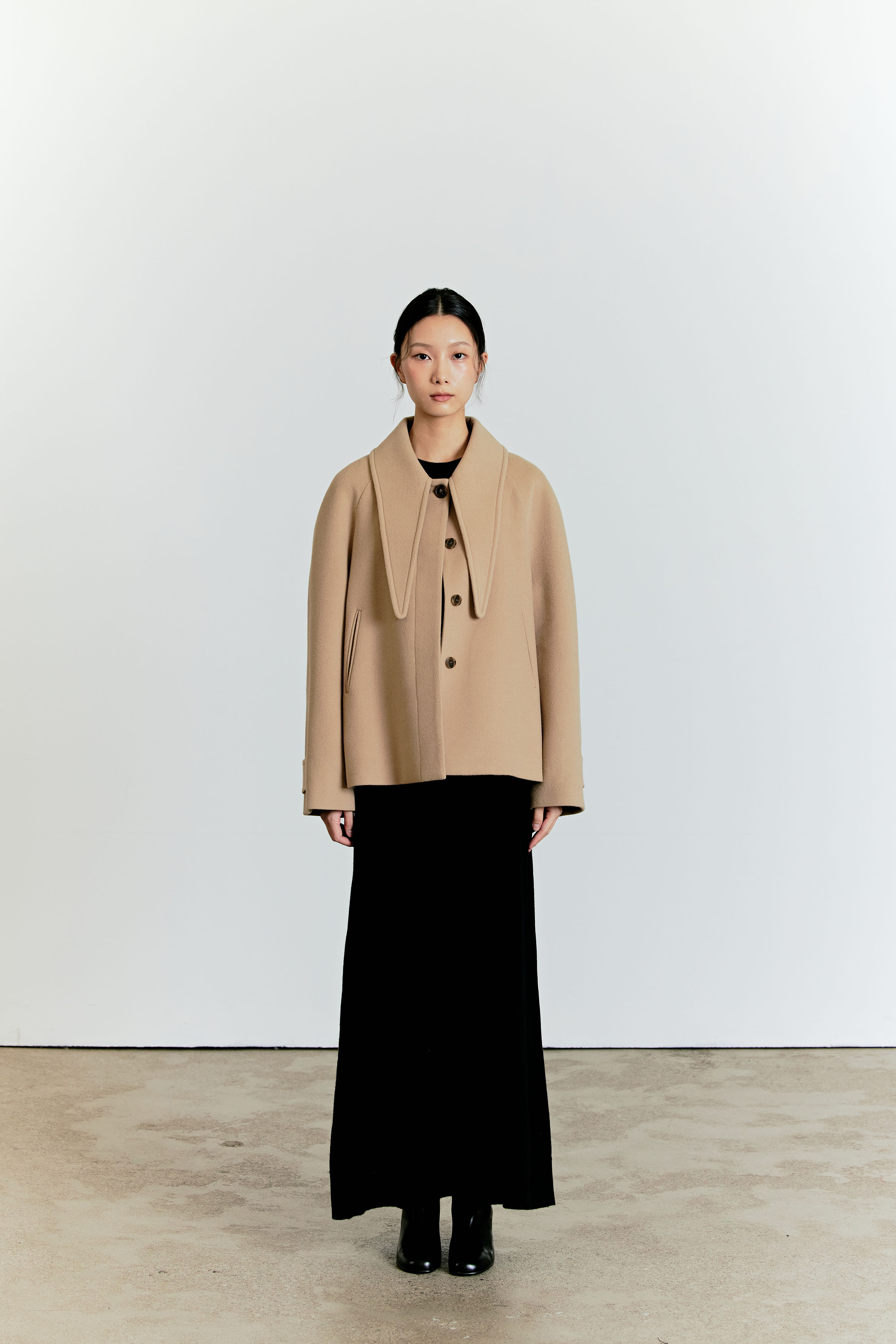 MANTEAU ÉCHARPE_BEIGE