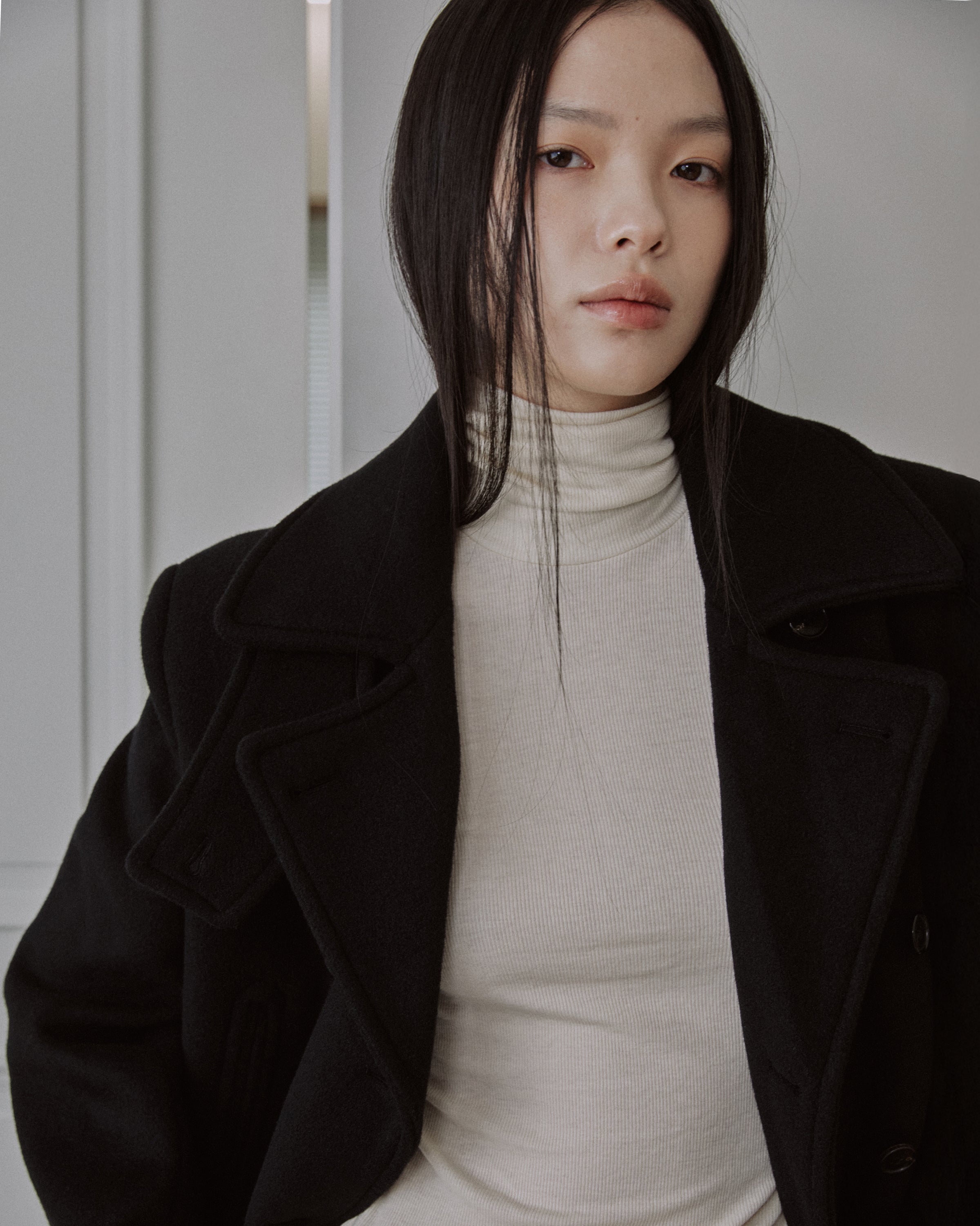 ESSENTIAL RIBBED WOOL TURTLENECK_IVORY