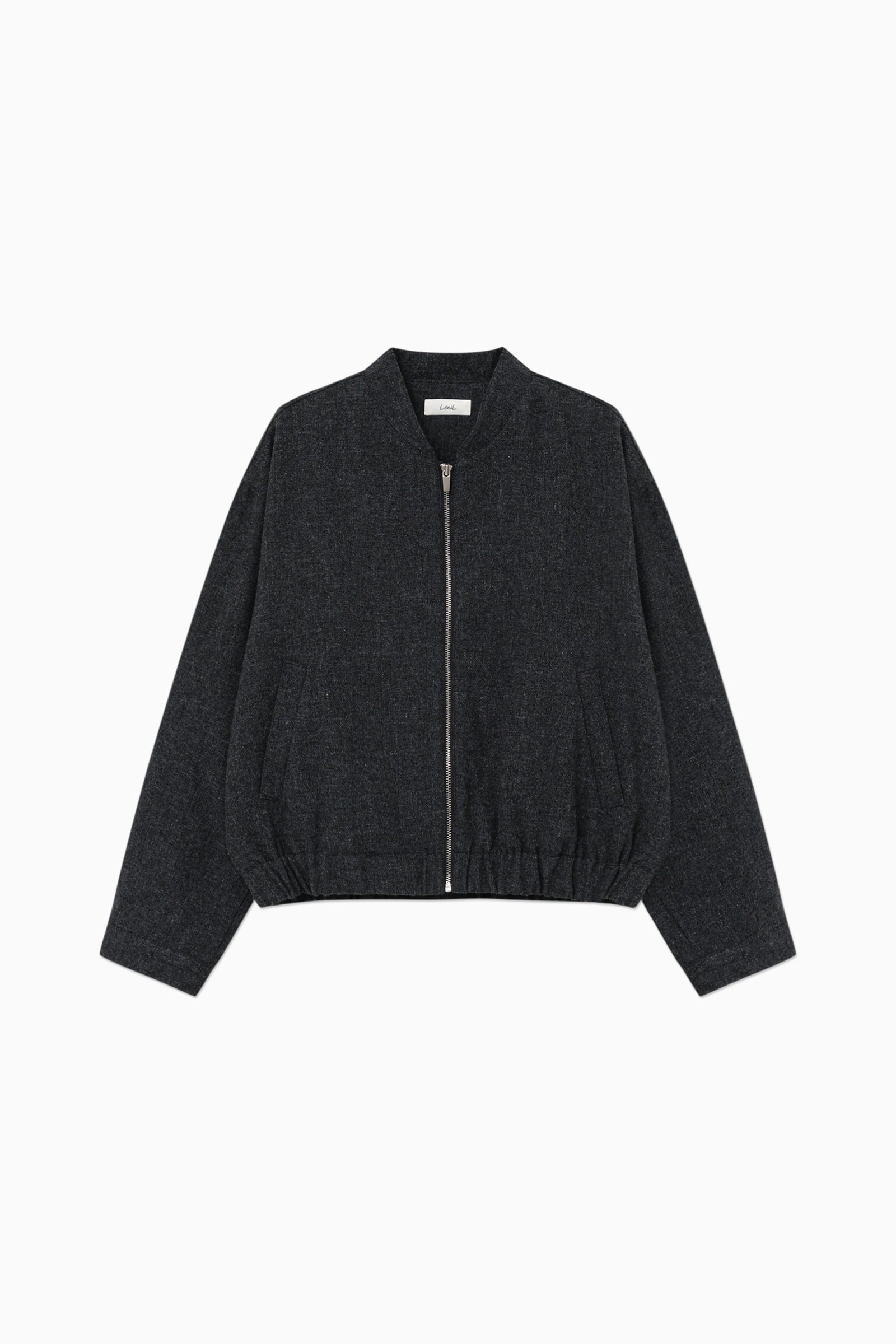 BLOUSON EN ANGORA CARSON_CHARBON