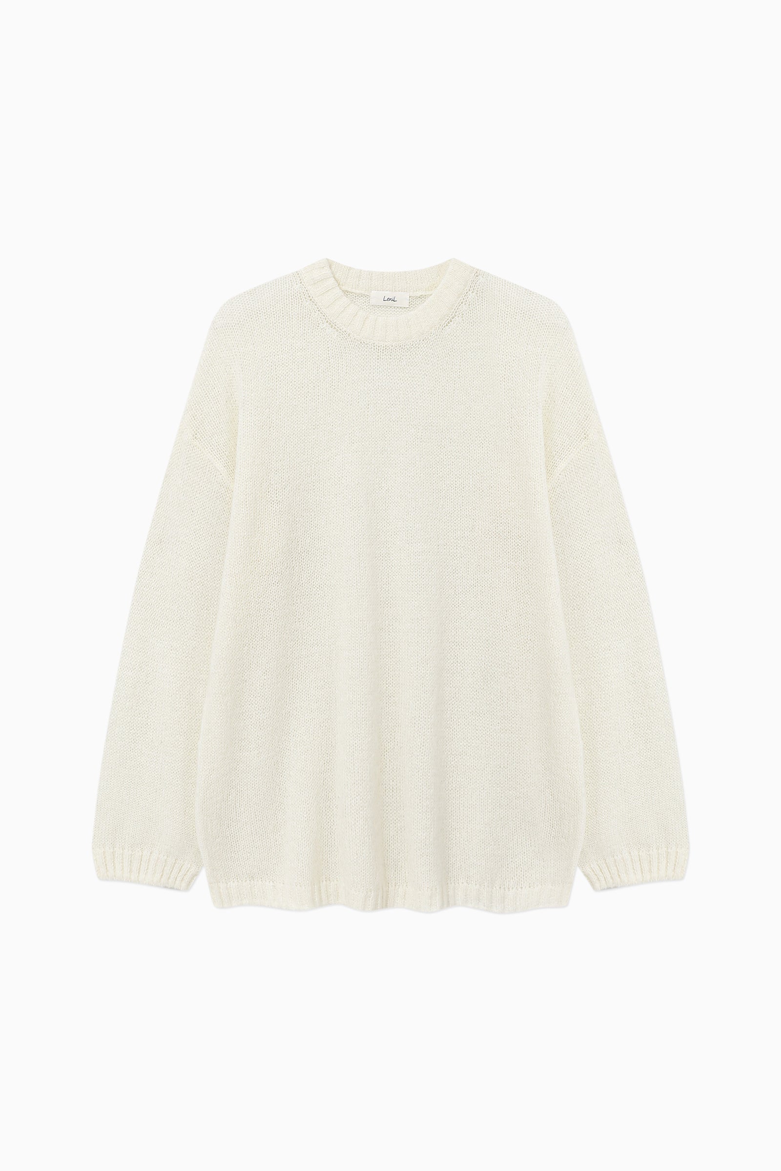 POND MOHAIR KNIT_IVORY