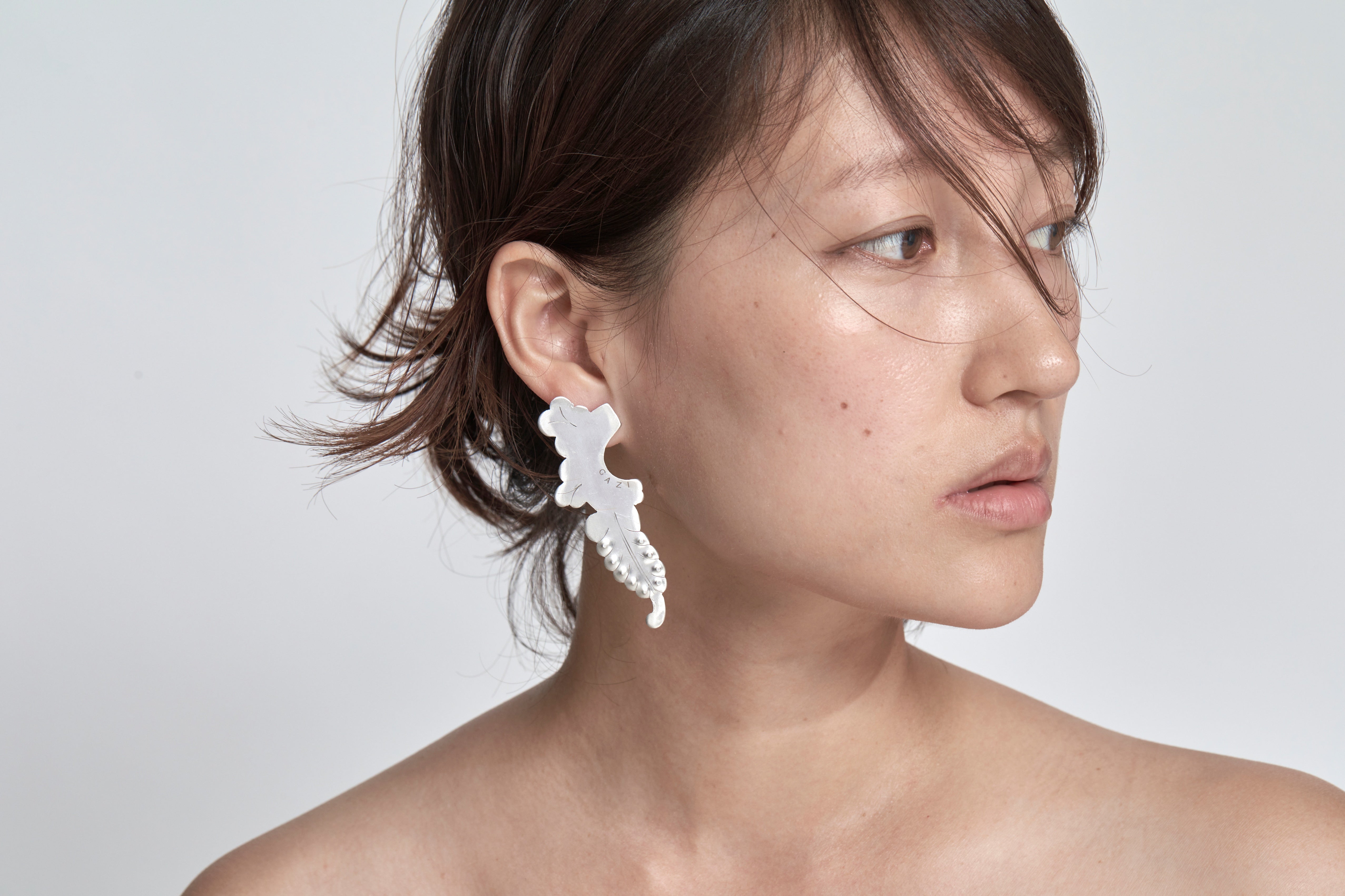 PODO EARRINGS_SILVER