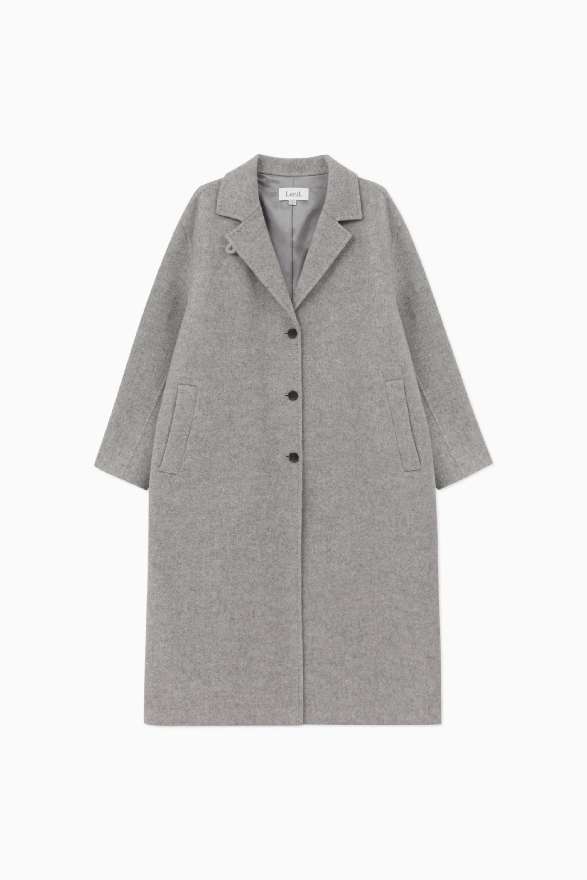 BRANDON ZIBELLINATO HANDMADE COAT_LIGHT GREY