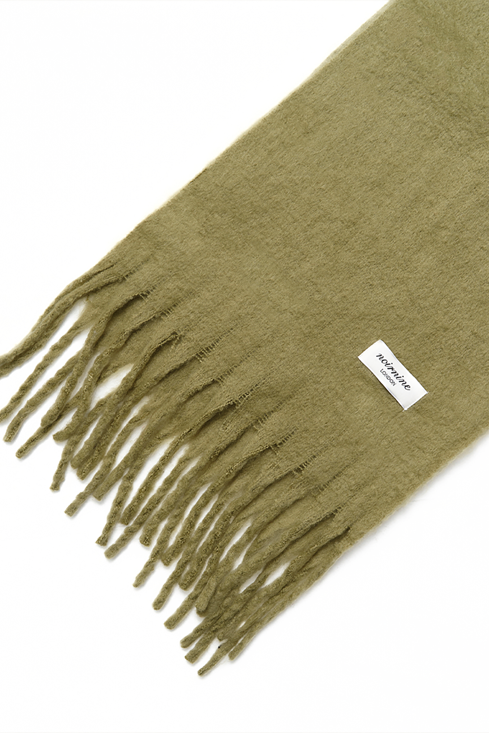 BLURRY HUG SCARF_GREEN