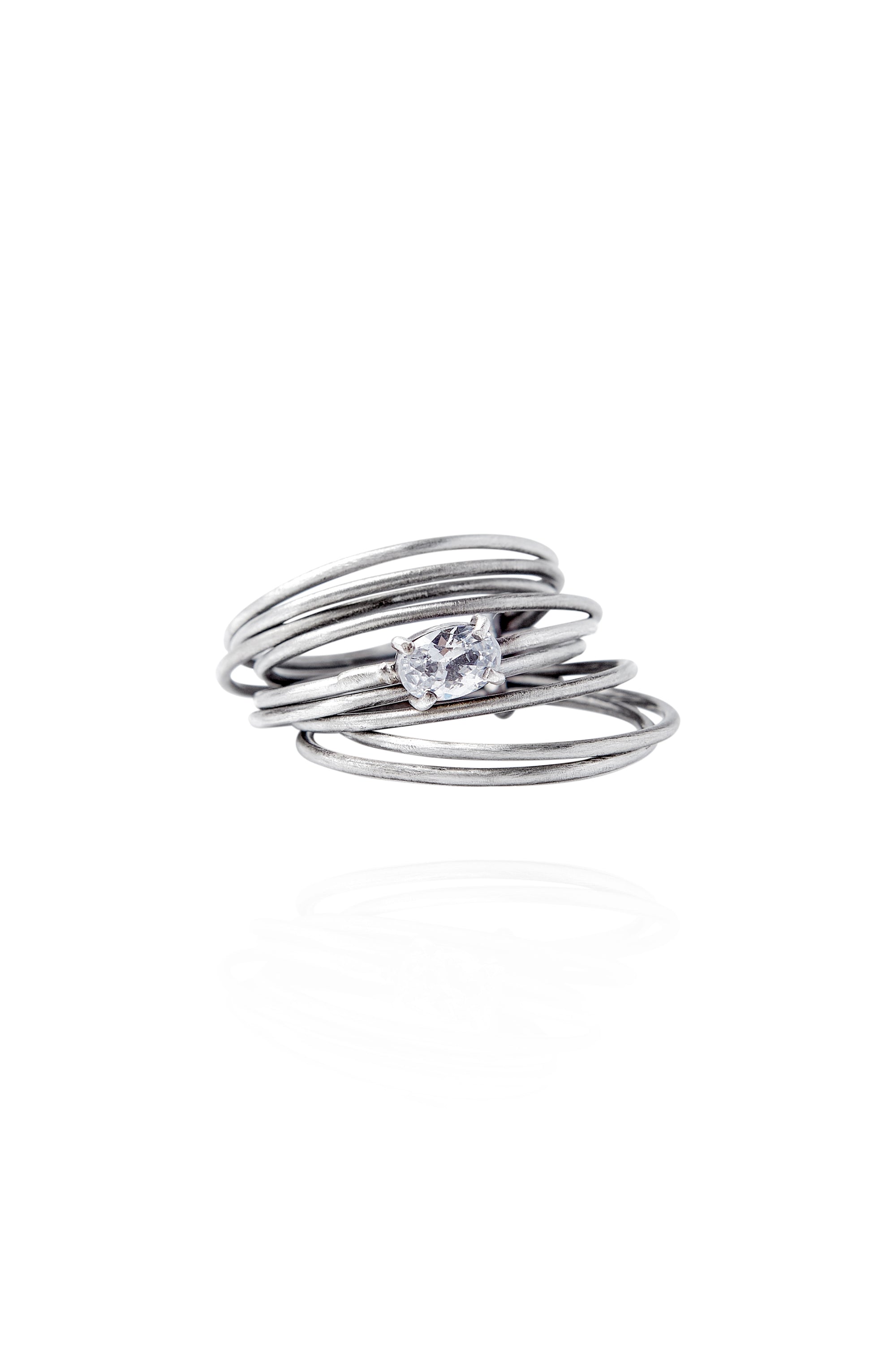 ORBIT RING_SHINING WHITE