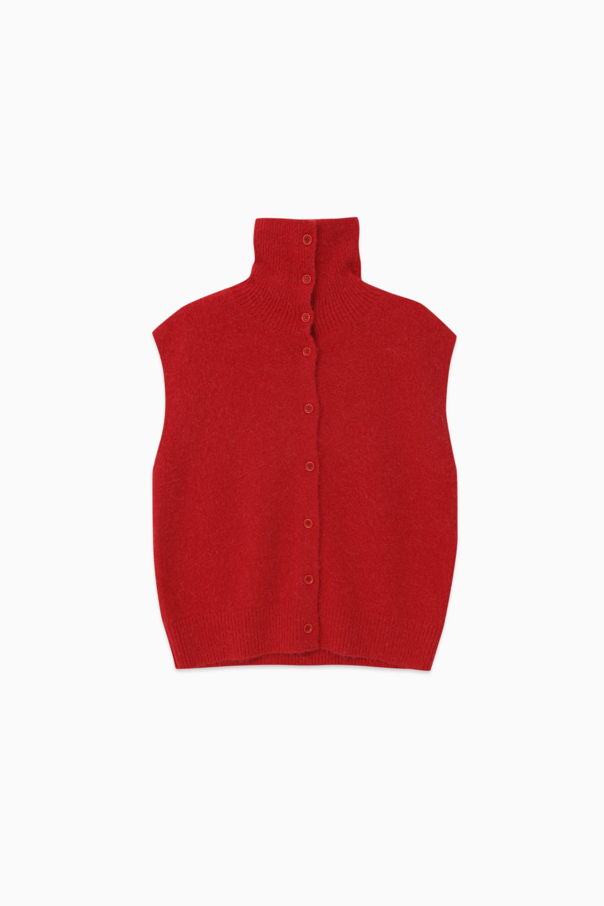 LLAMA TWO-WAY TURTLENECK_ROUGE