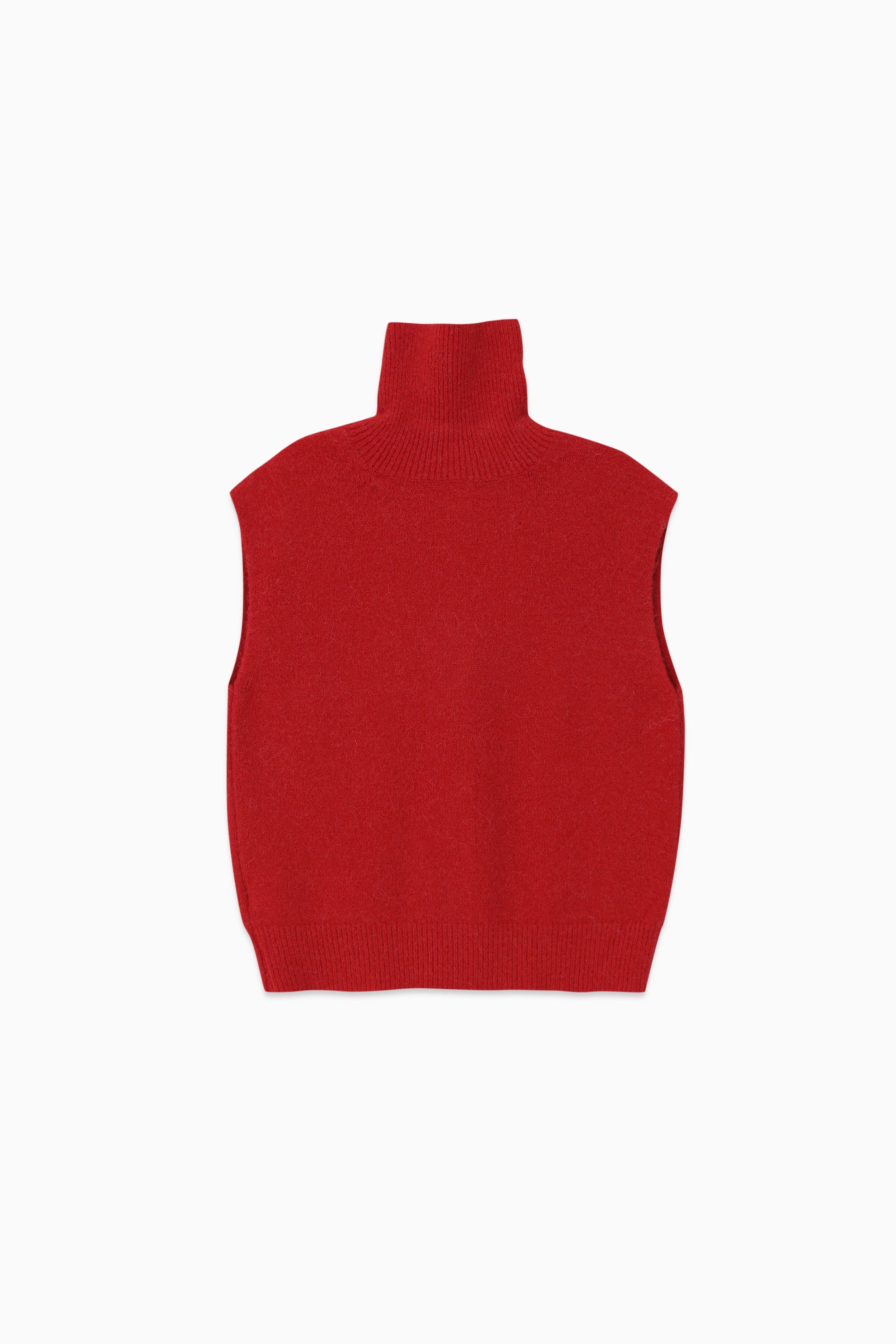 LLAMA TWO-WAY TURTLENECK_ROUGE