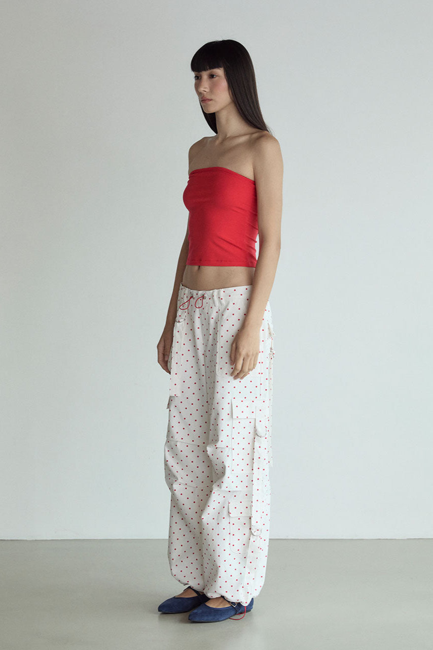 D-RING CARGO PANTS_POLKA DOT